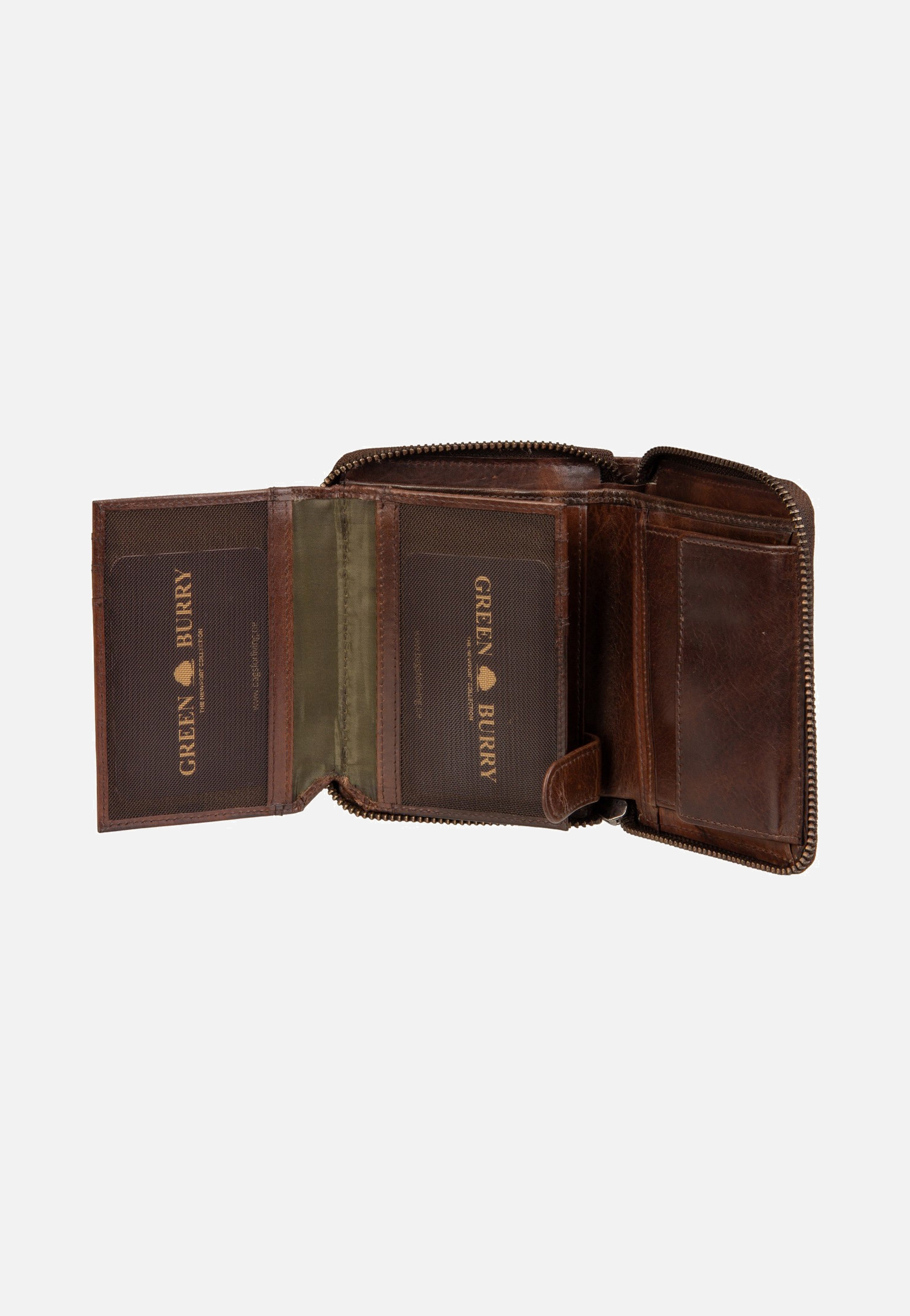 Greenburry - Newport Rv-Damenbörse RFID Coffee - Wallet | Neutral-Image