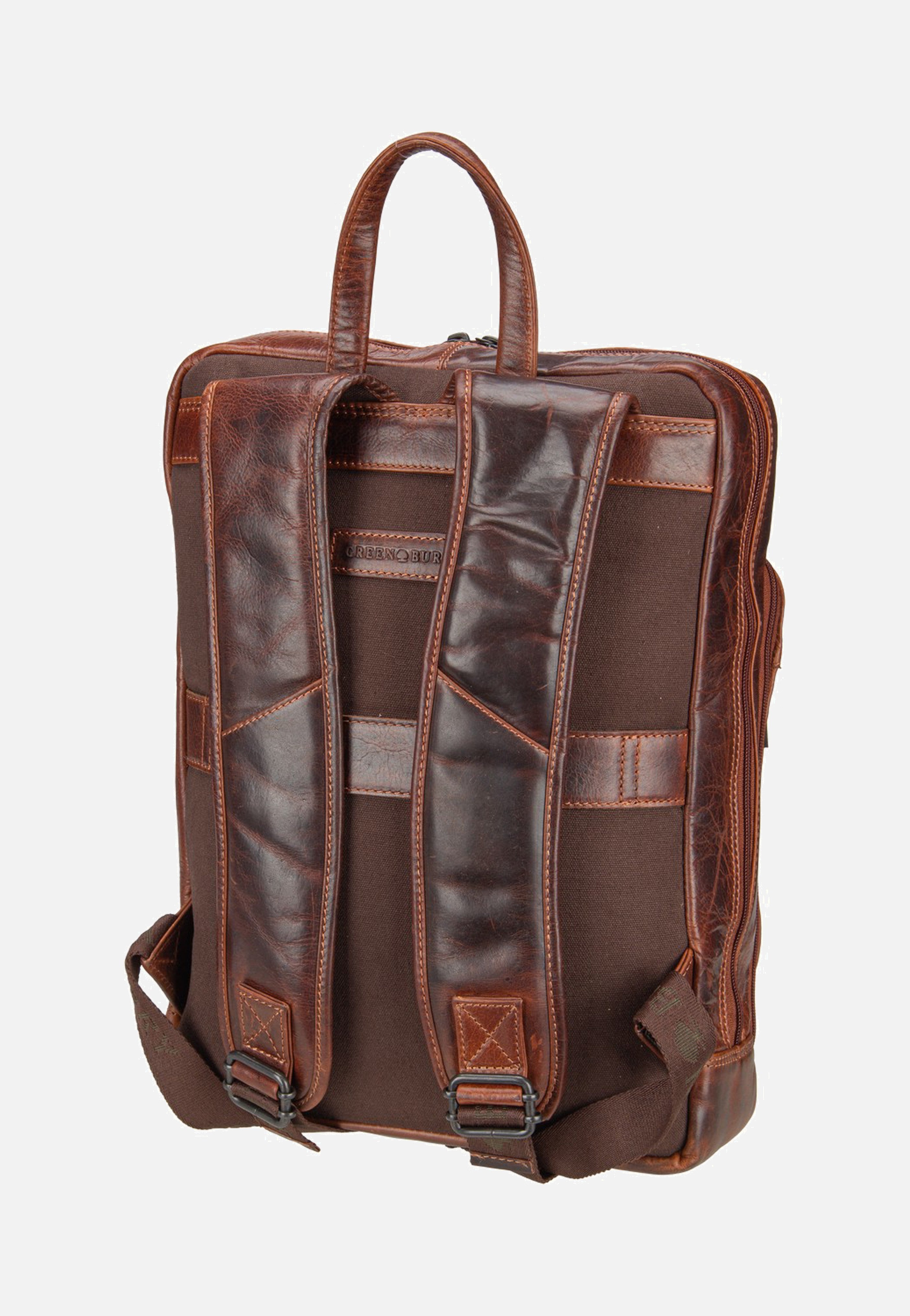 Greenburry - Rugged Business Teak Brown - Backpack | Neutral-Image
