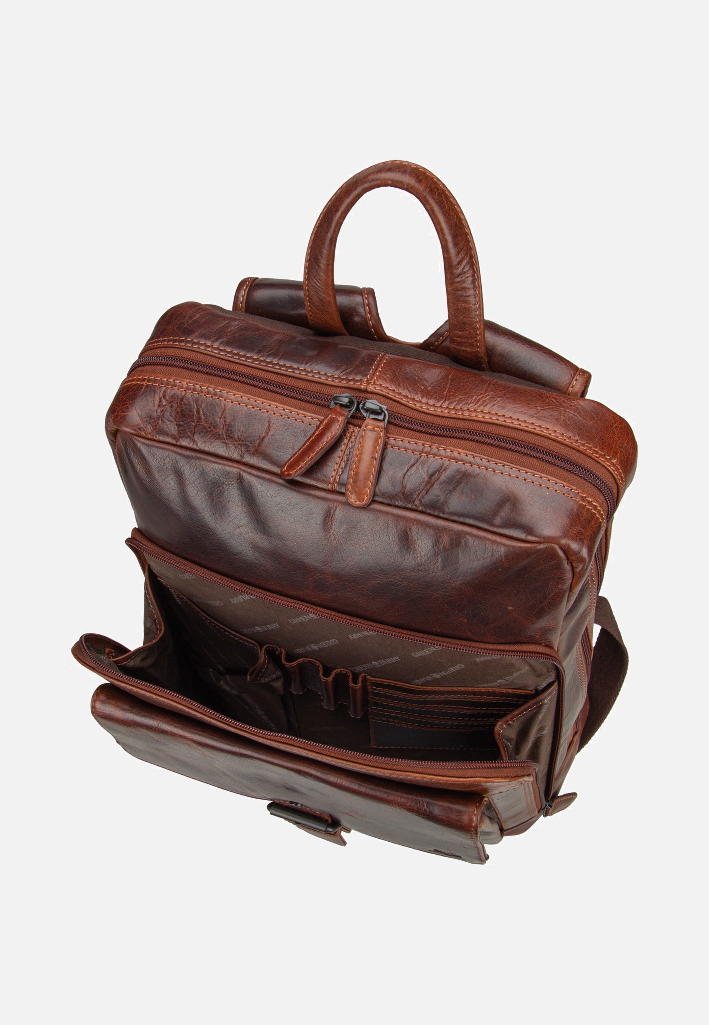 Greenburry - Rugged Business Teak Brown - Backpack | Neutral-Image