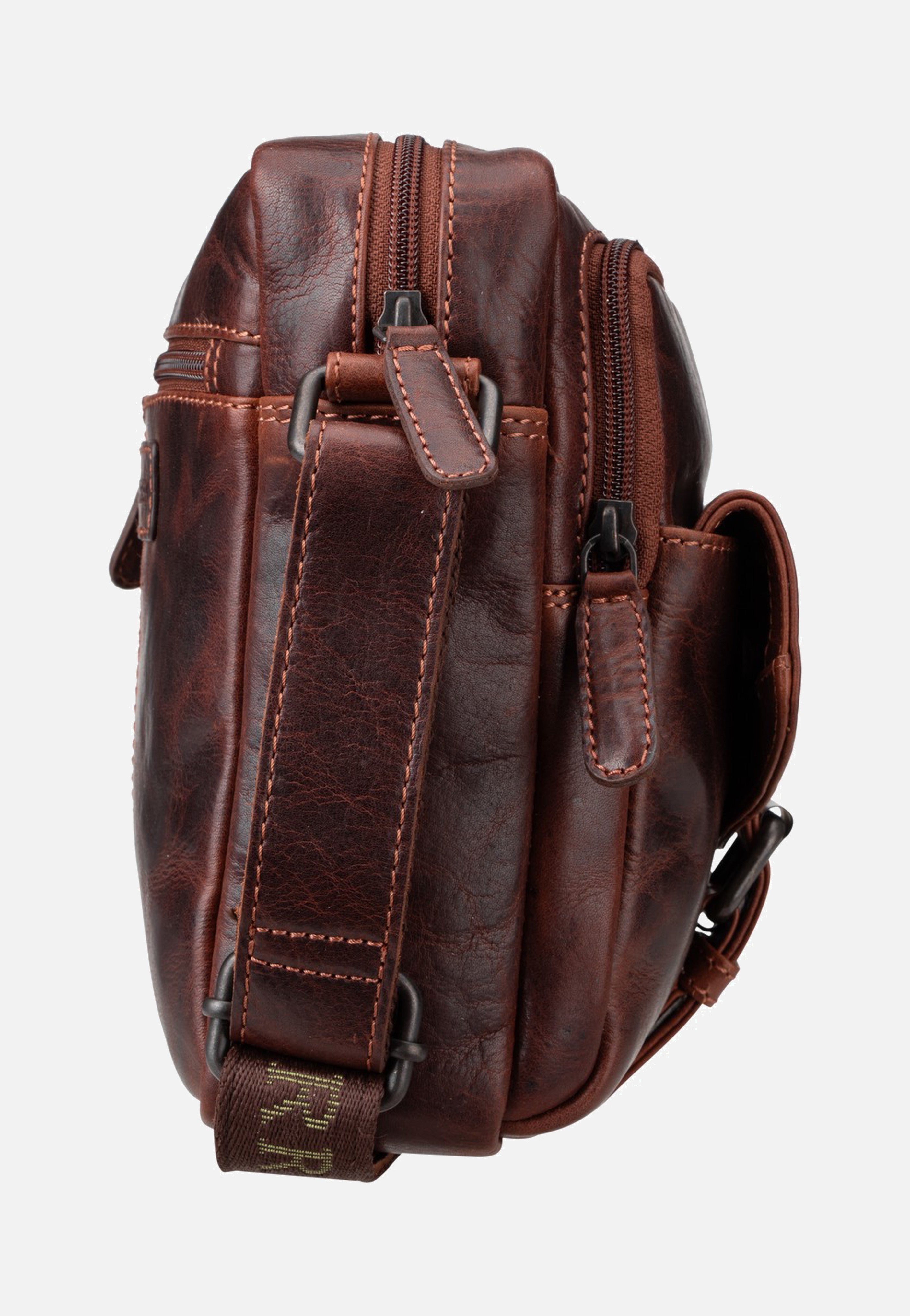 Greenburry Rugged Shoulderbag M Teak Brown Shoulder Bag