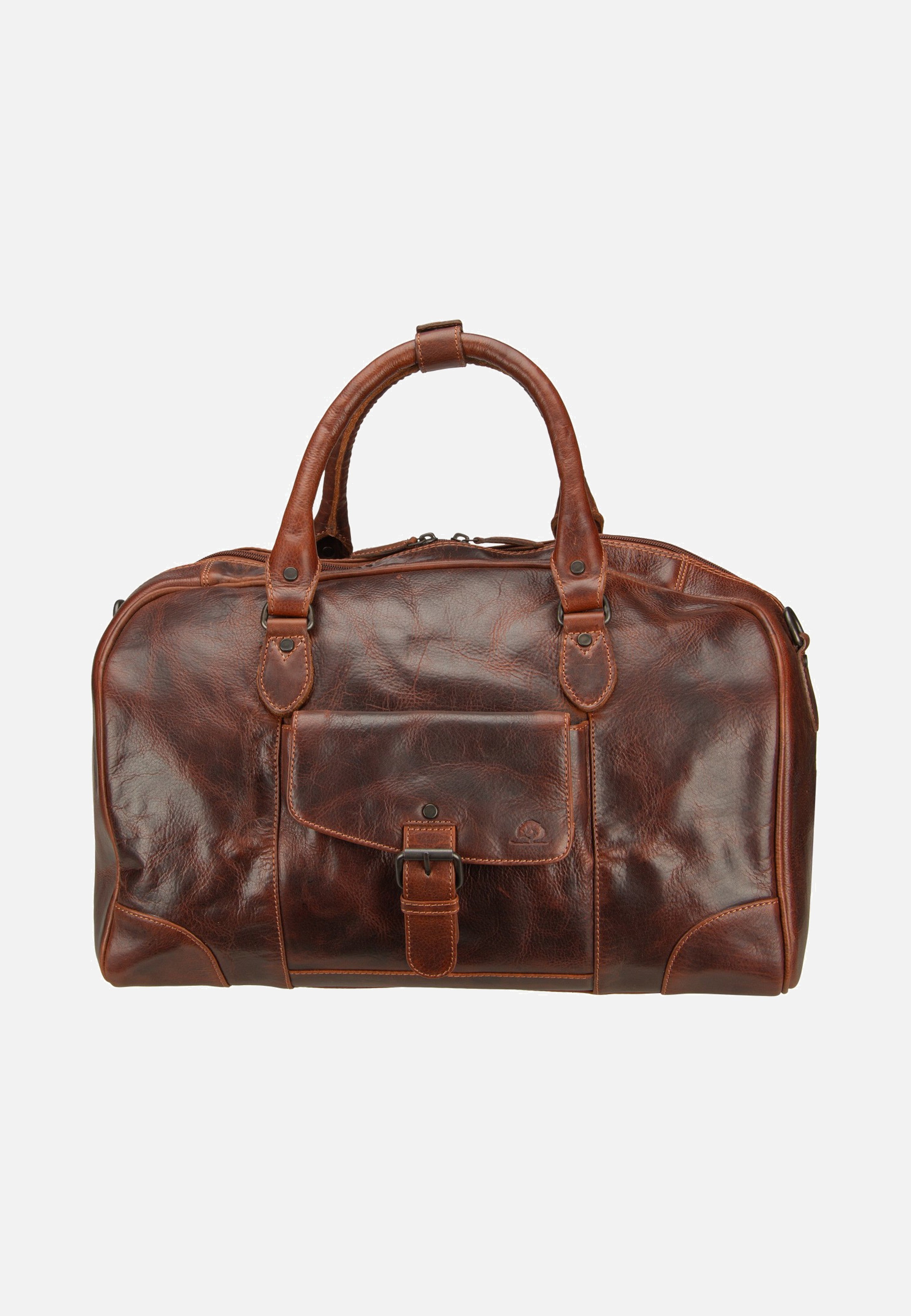 Greenburry Rugged Travelbag Teak Brown Weekender