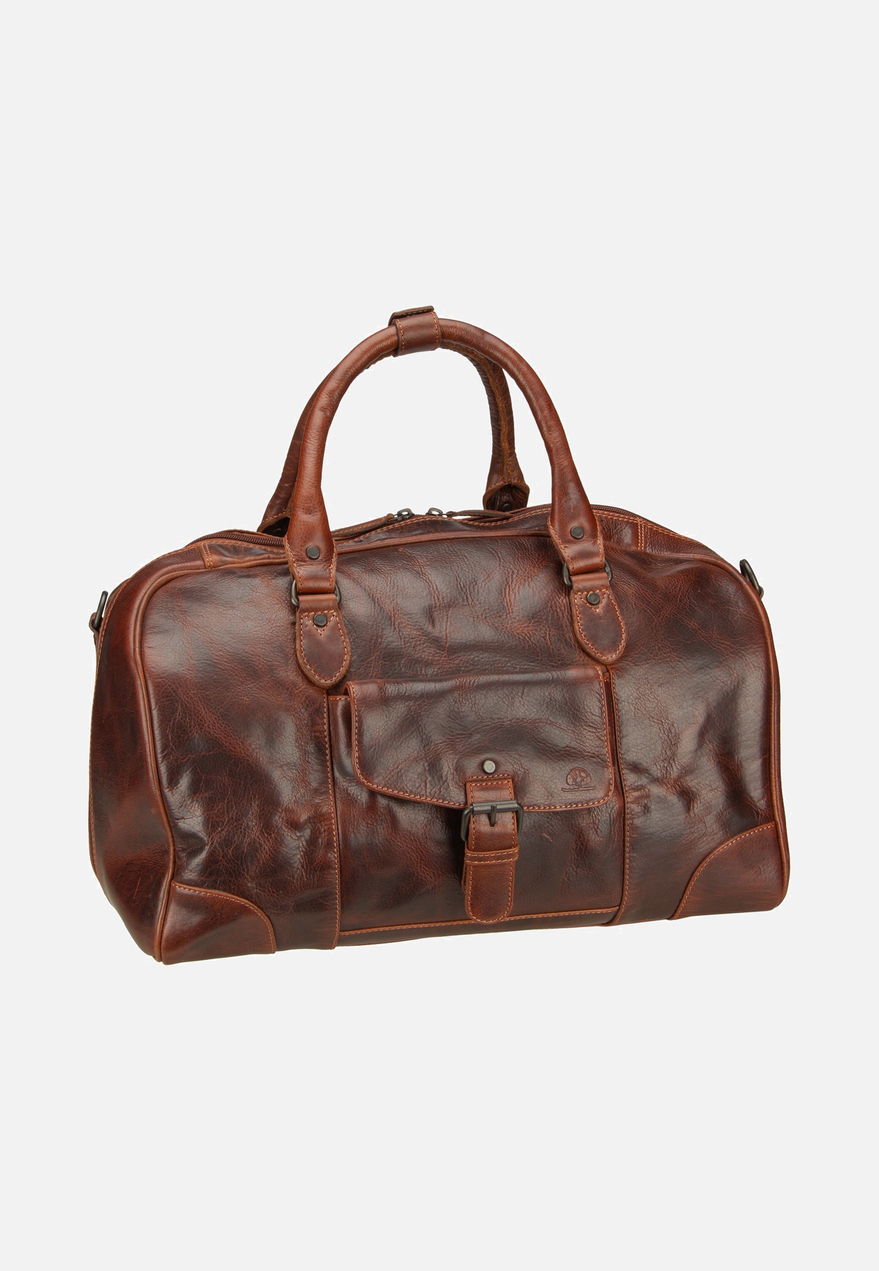 Greenburry Rugged Travelbag Teak Brown Weekender