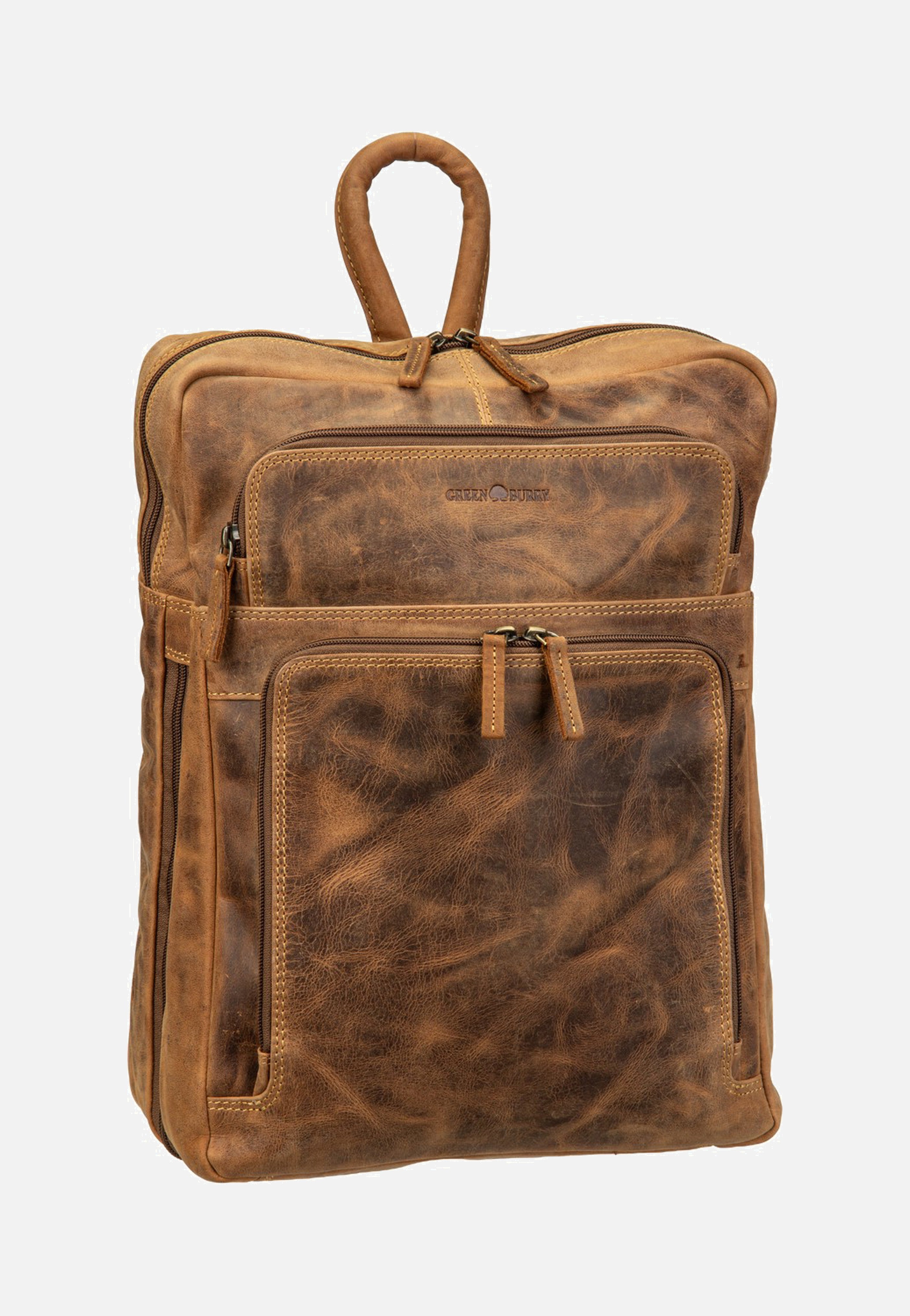 Greenburry Vintage Business Project 1 Sattelbraun Backpack