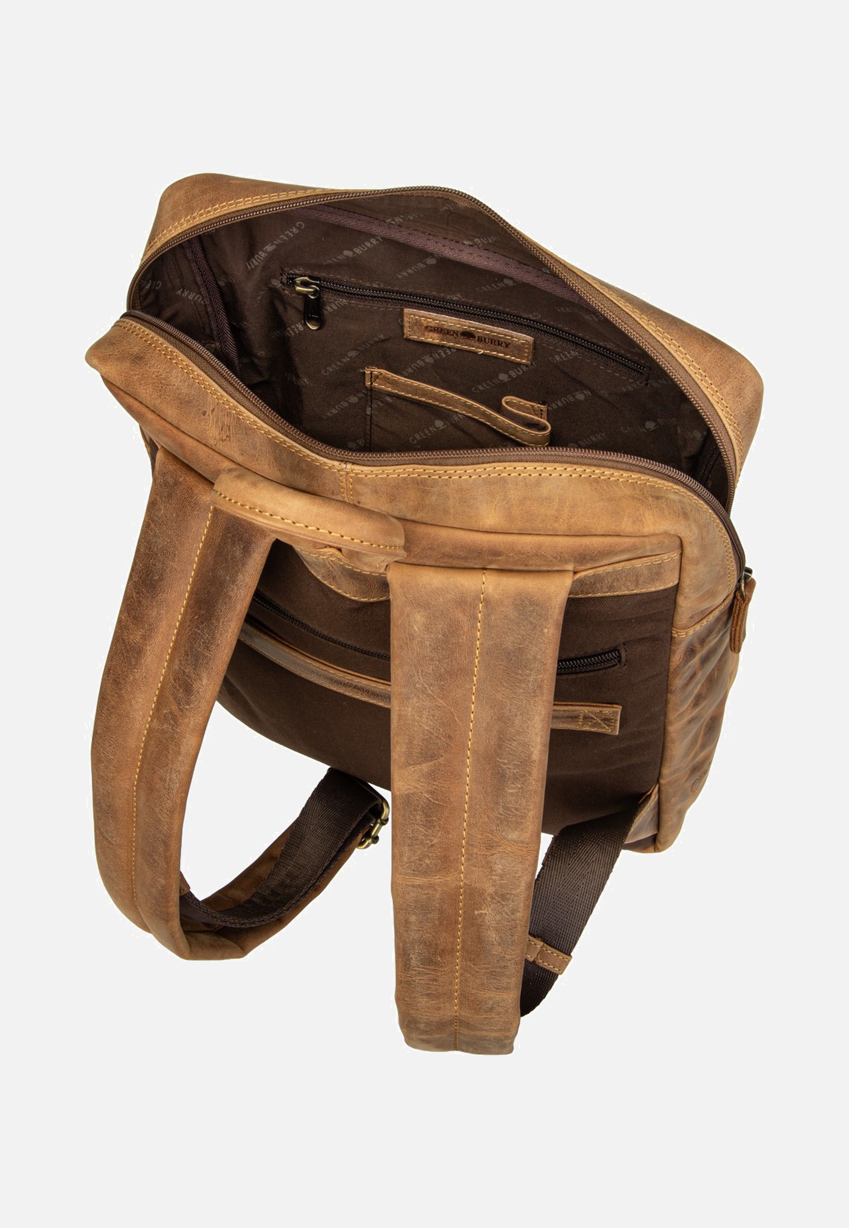 Greenburry Vintage Business Project 1 Sattelbraun Backpack