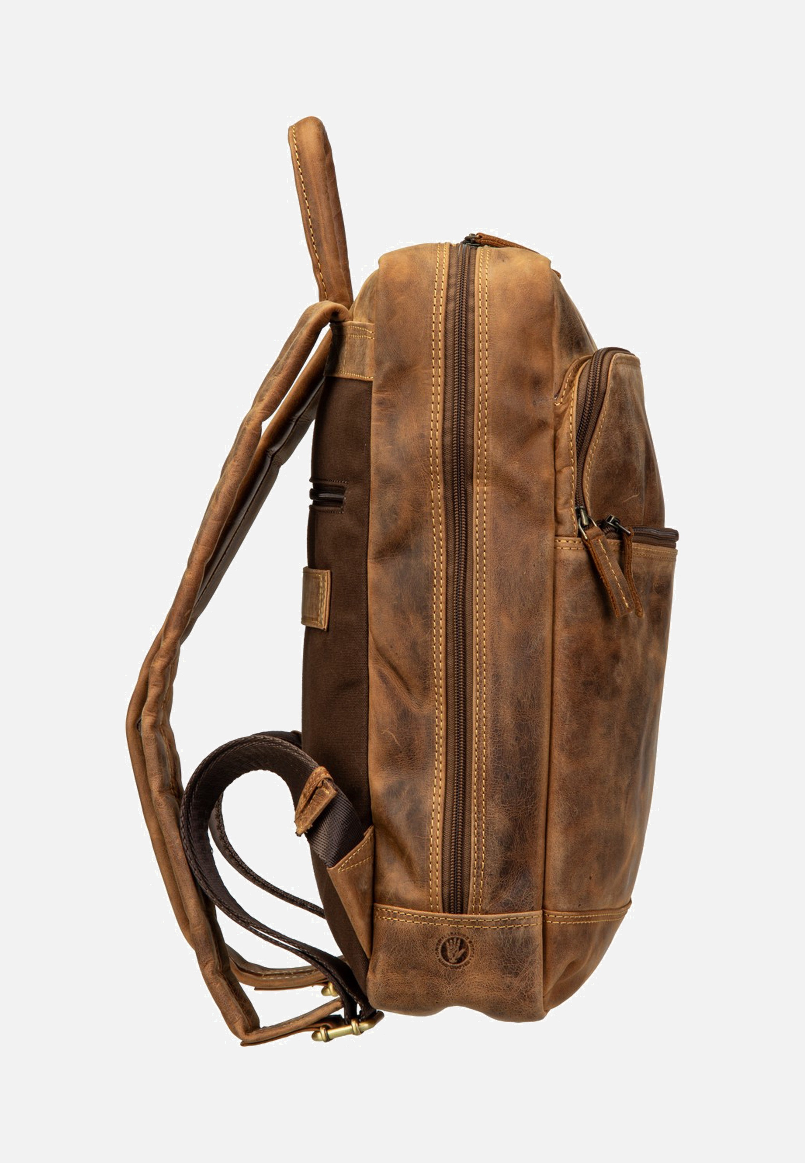 Greenburry Vintage Business Project 2 Sattelbraun Backpack