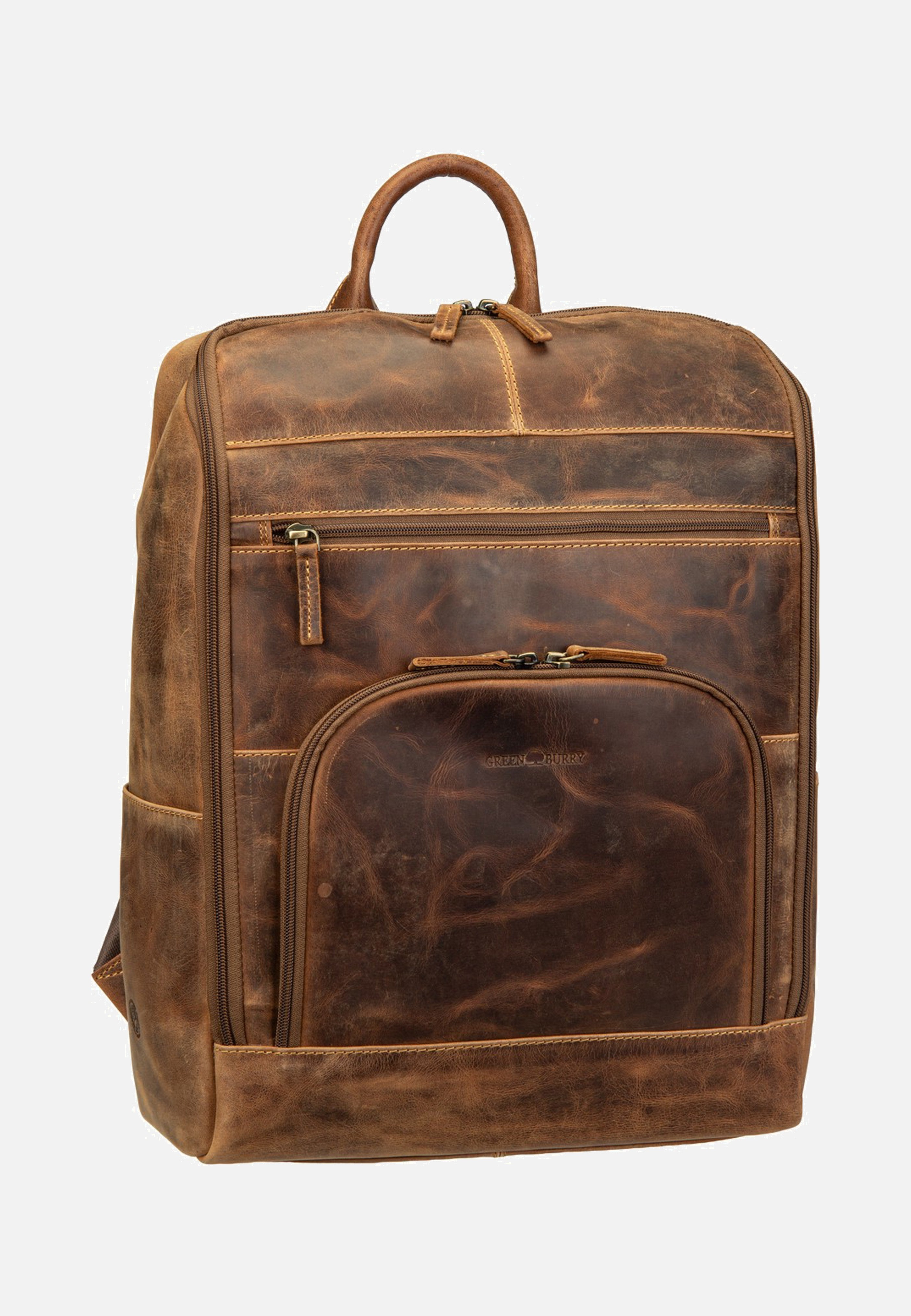 Greenburry Vintage Business XL Sattelbraun Backpack