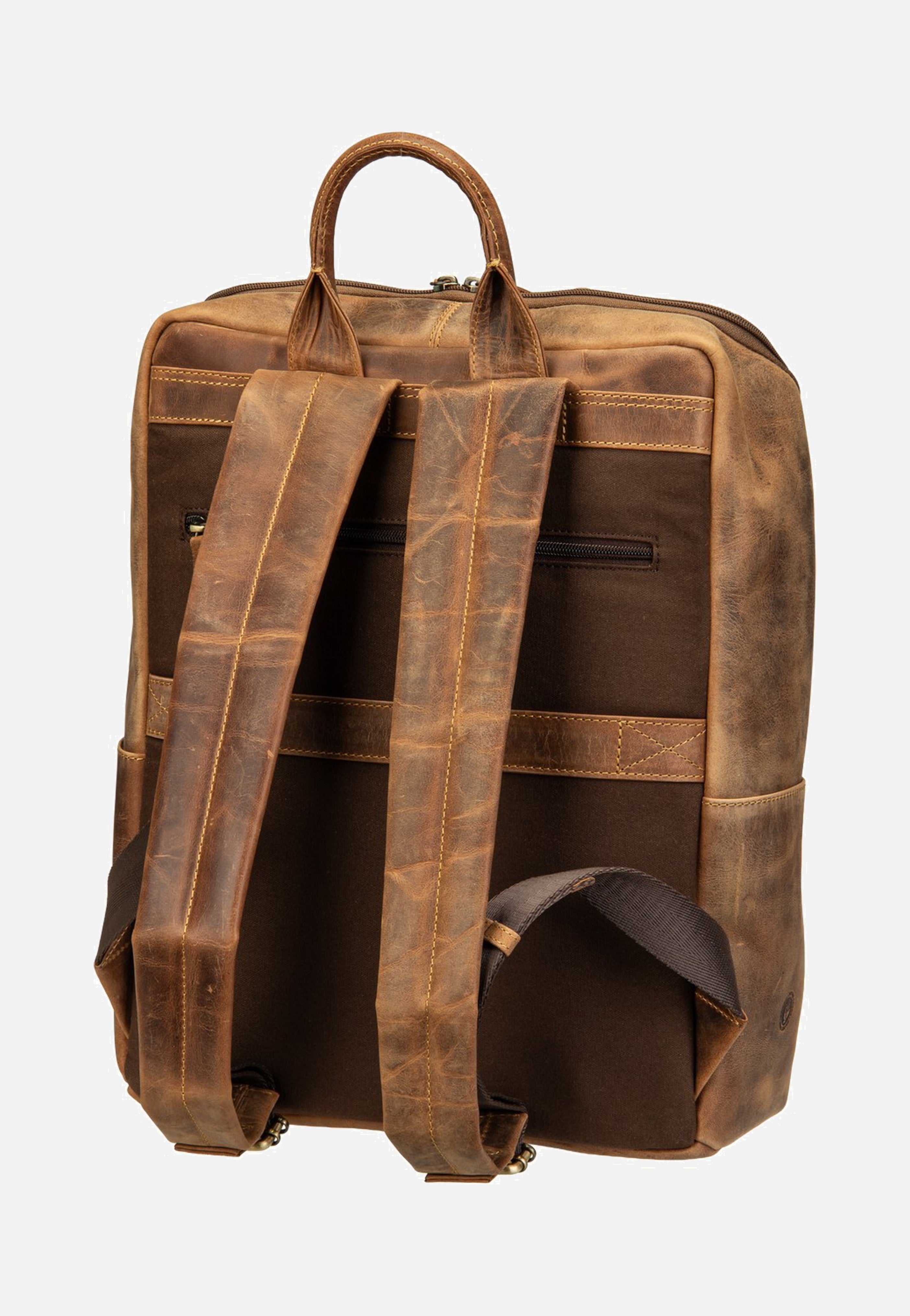 Greenburry Vintage Business XL Sattelbraun Backpack