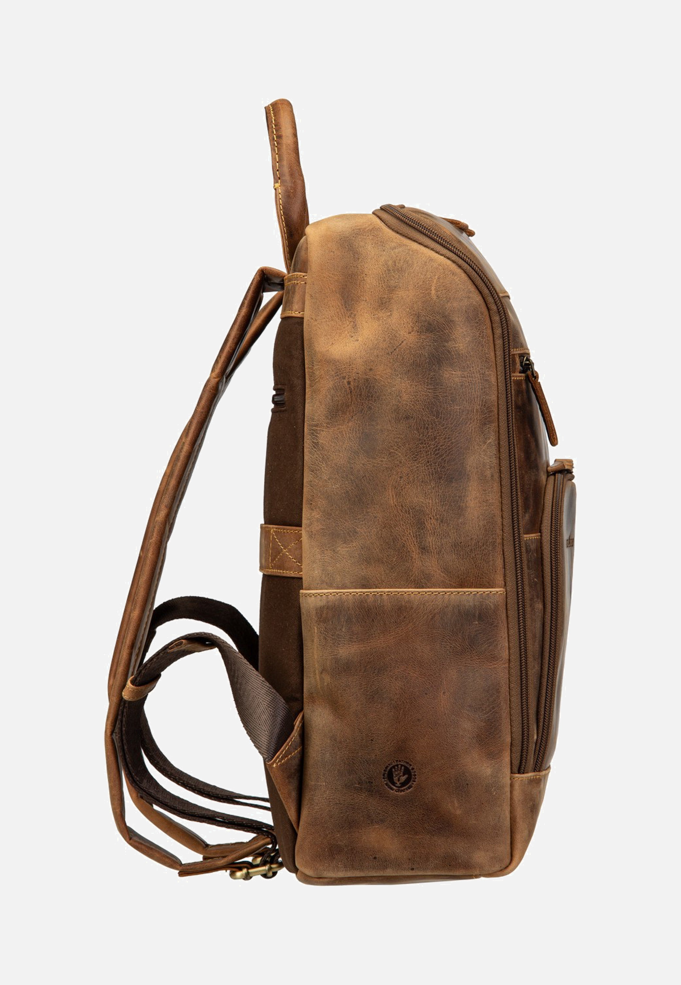 Greenburry Vintage Business XL Sattelbraun Backpack