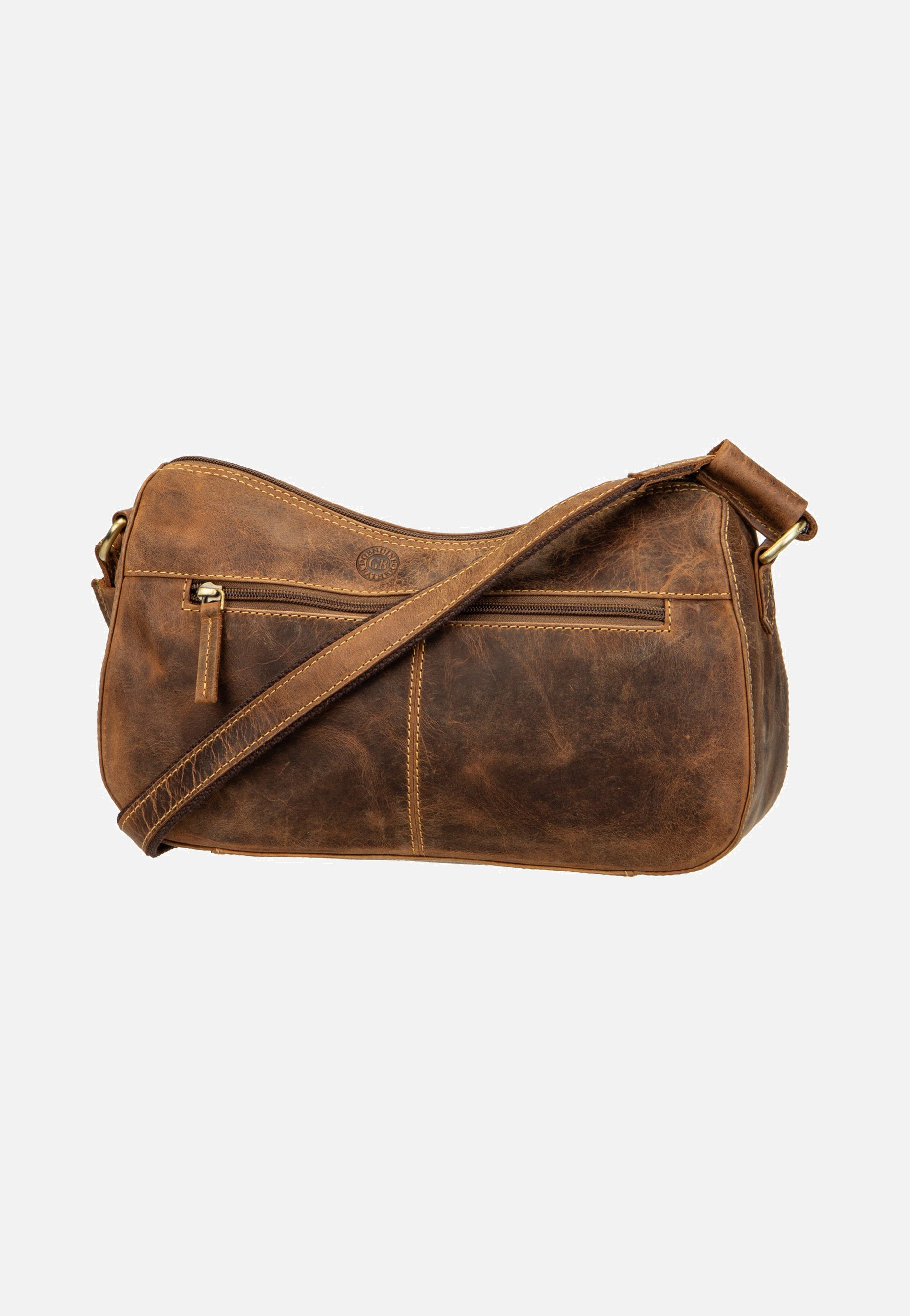 Greenburry Vintage Umhängetasche 1442 Sattelbraun Shoulder Bag
