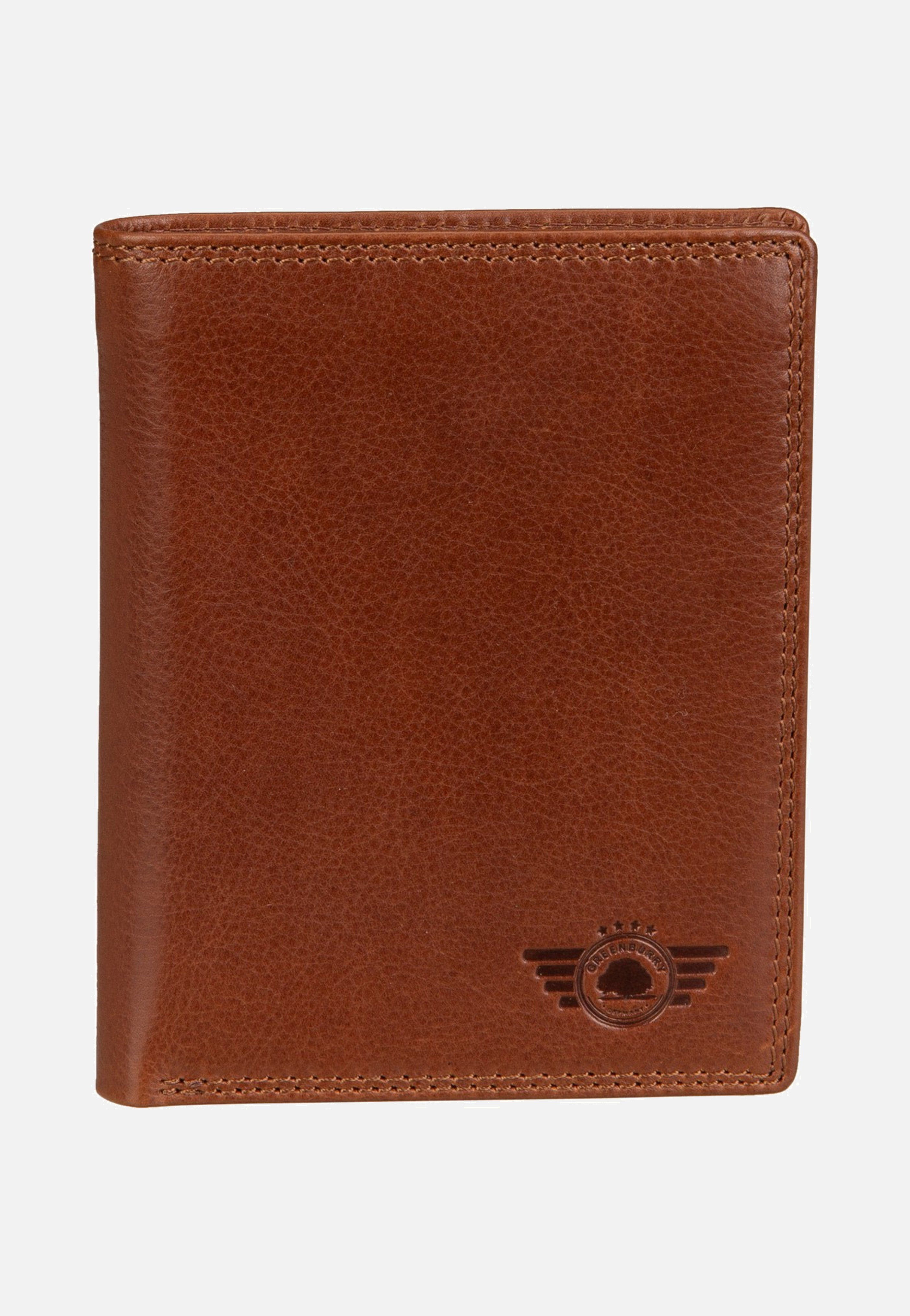 Greenburry - Waxy Vintage Kombibörse 2Tlg. RFID Tobacco Nut  - Wallet | Neutral-Image