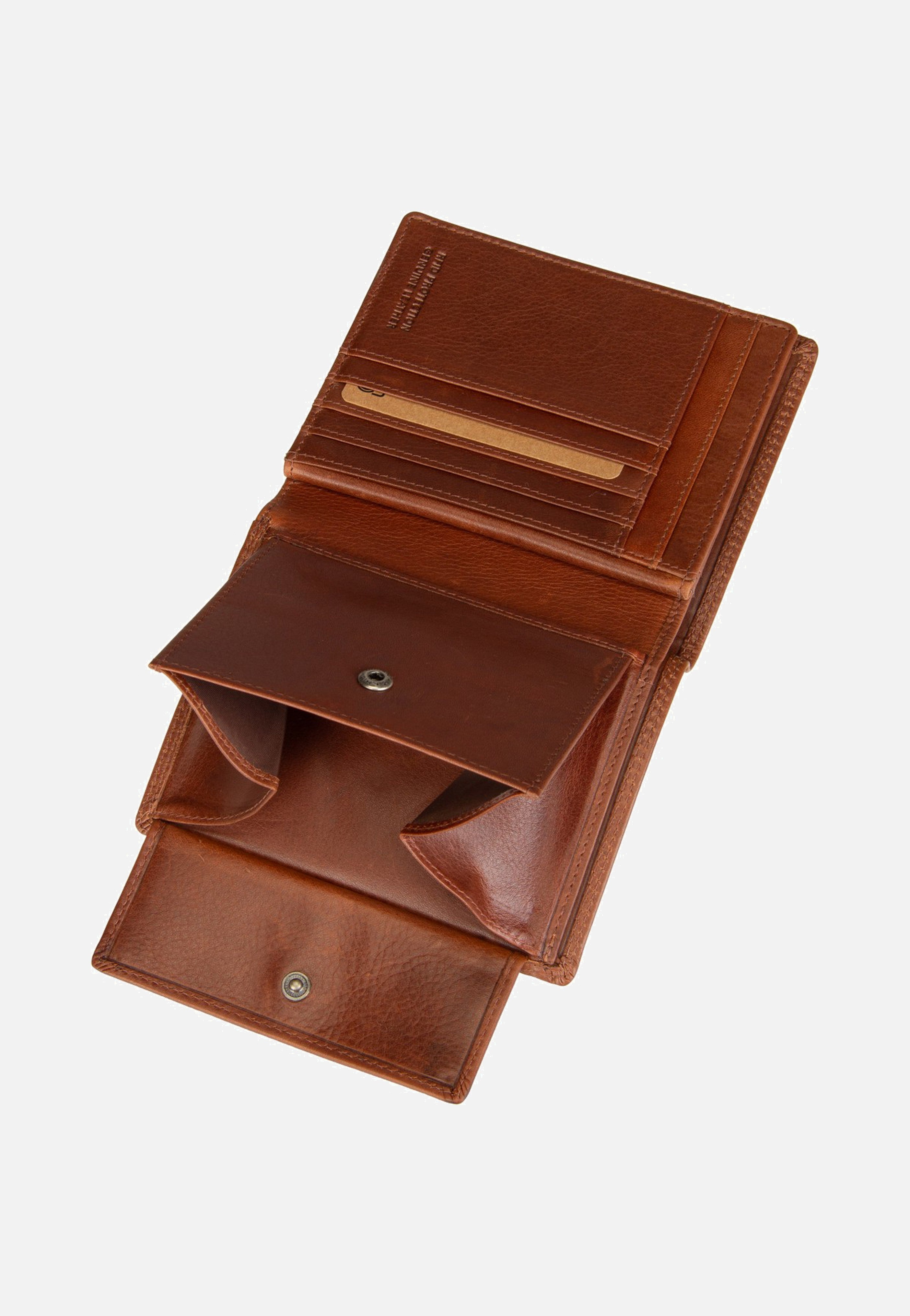 Greenburry - Waxy Vintage Kombibörse 2Tlg. RFID Tobacco Nut  - Wallet | Neutral-Image