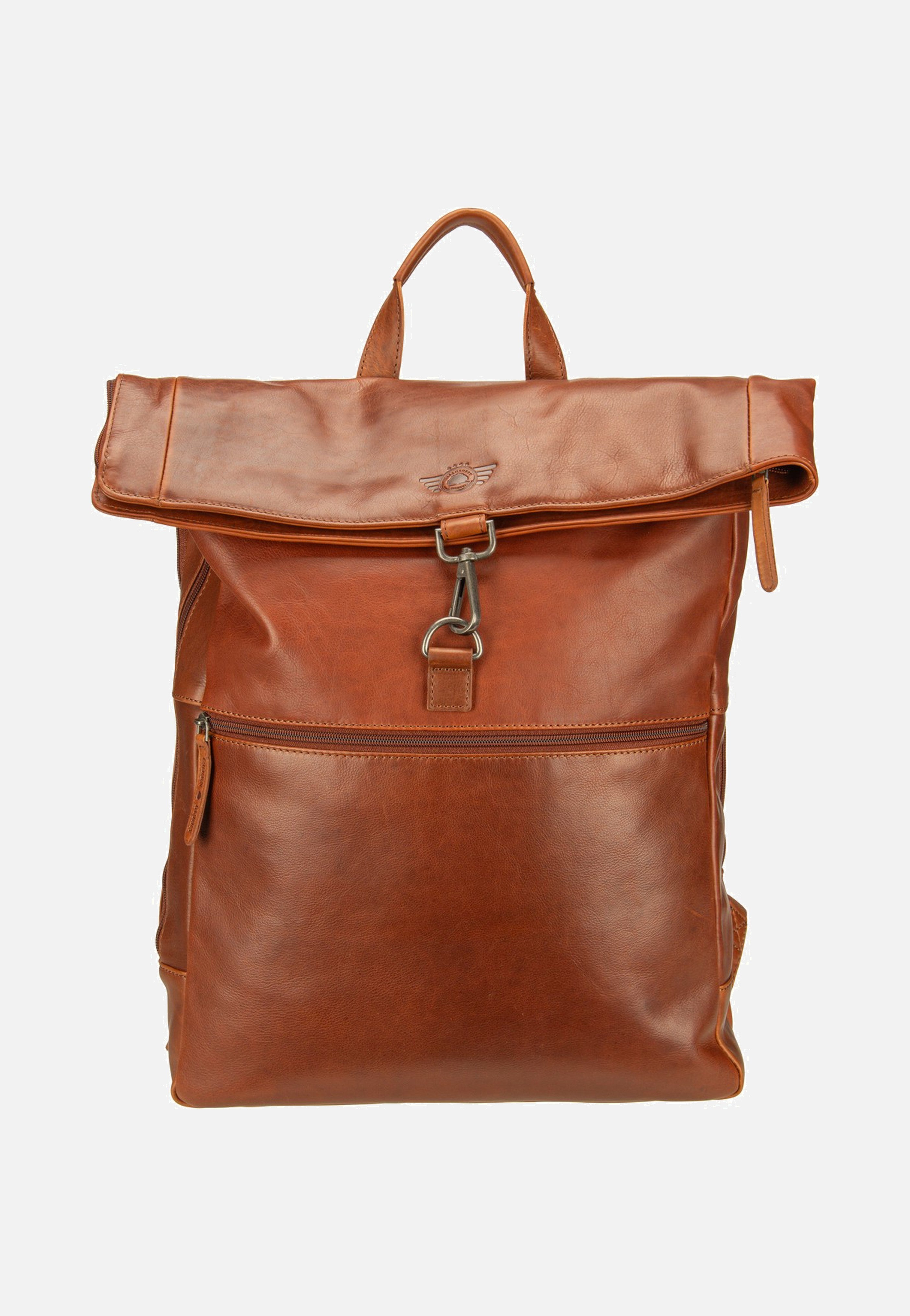 Greenburry - Waxy Vintage Laptoprucksack Tobacco Nut - Backpack | Neutral-Image