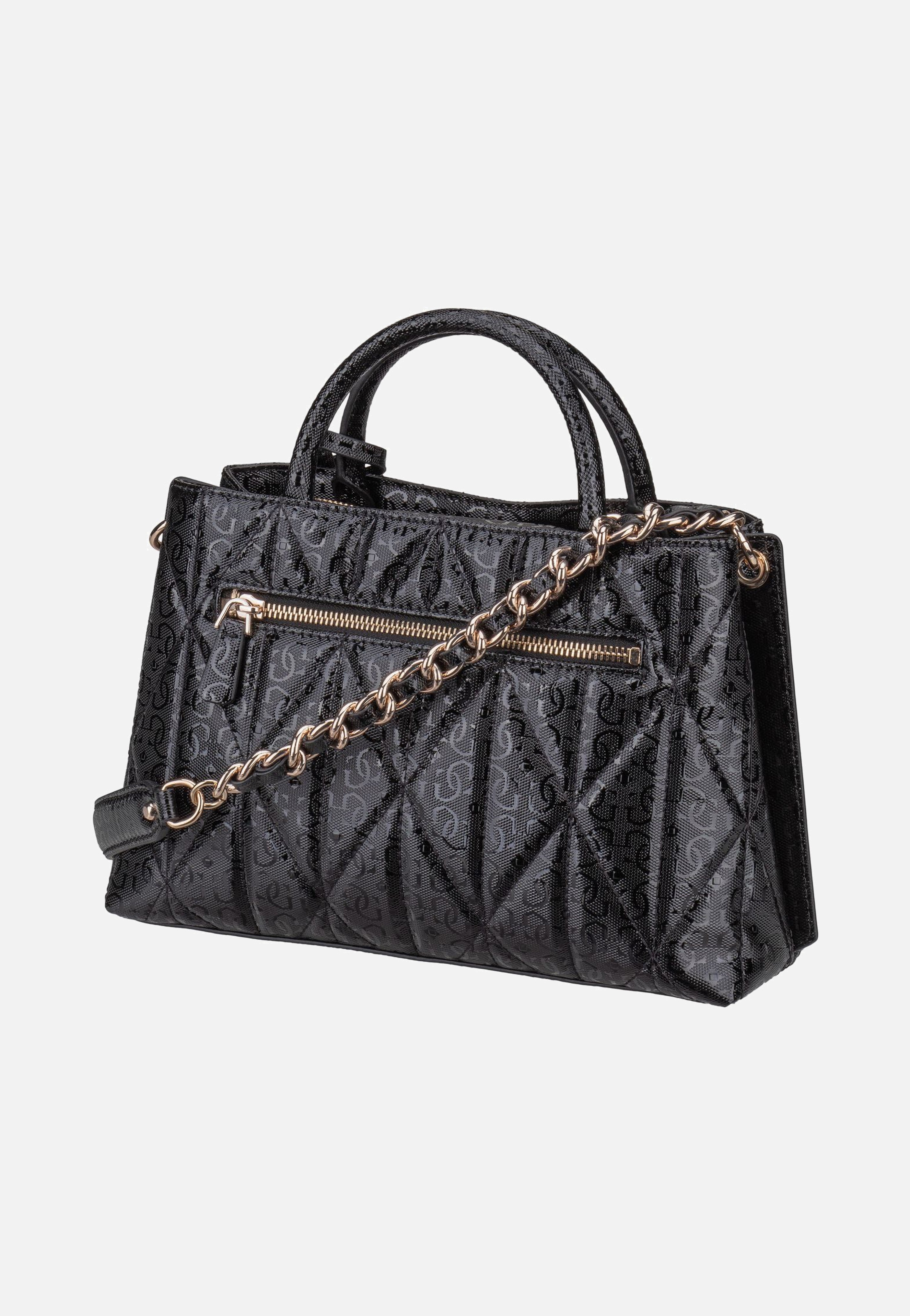 Guess - Aldina Girlfriend SAT 63060 Black - Handle Bag | Women-Image