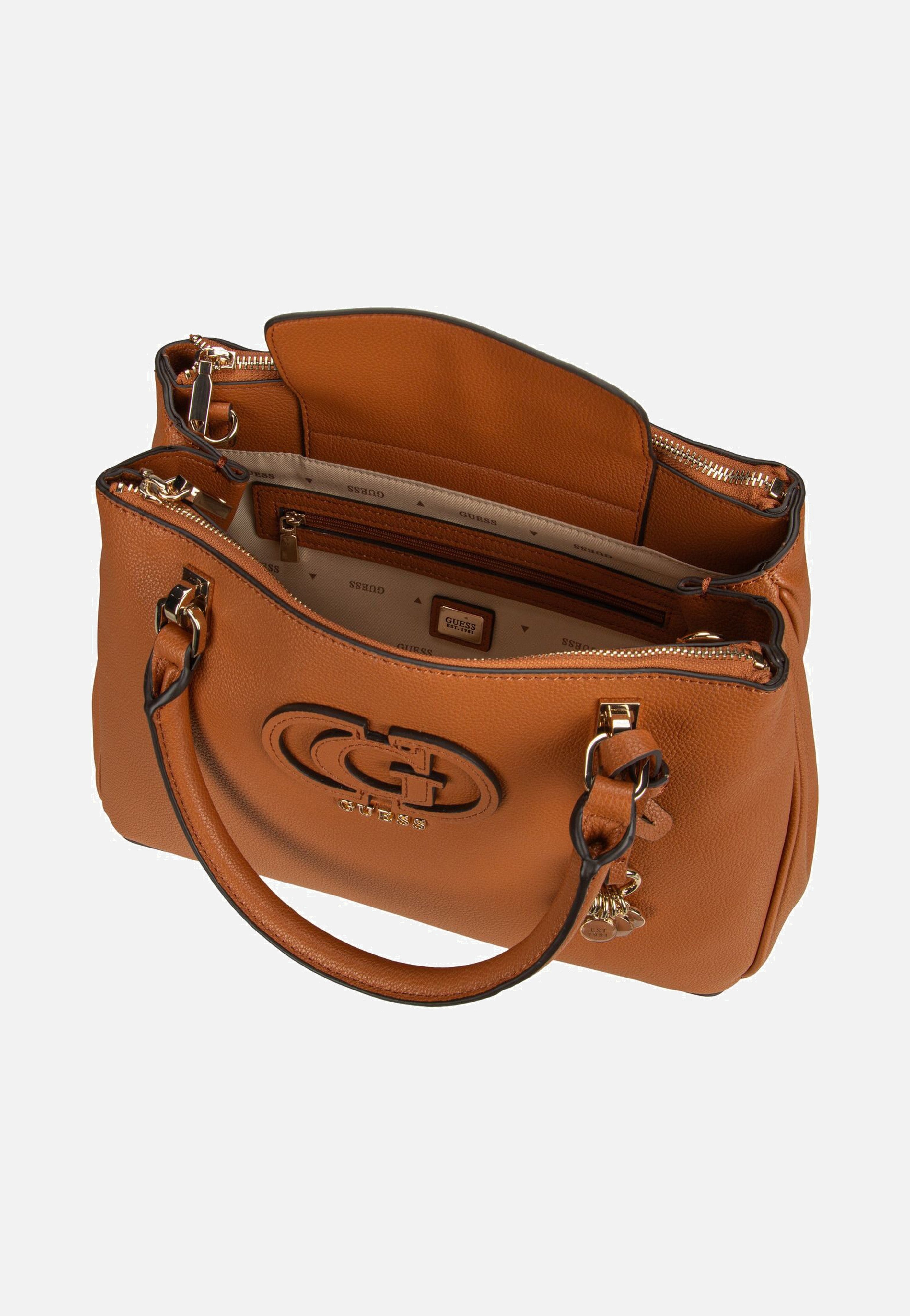 Guess - Calebra Status SAT 36060 Cognac - Satchel | Women-Image