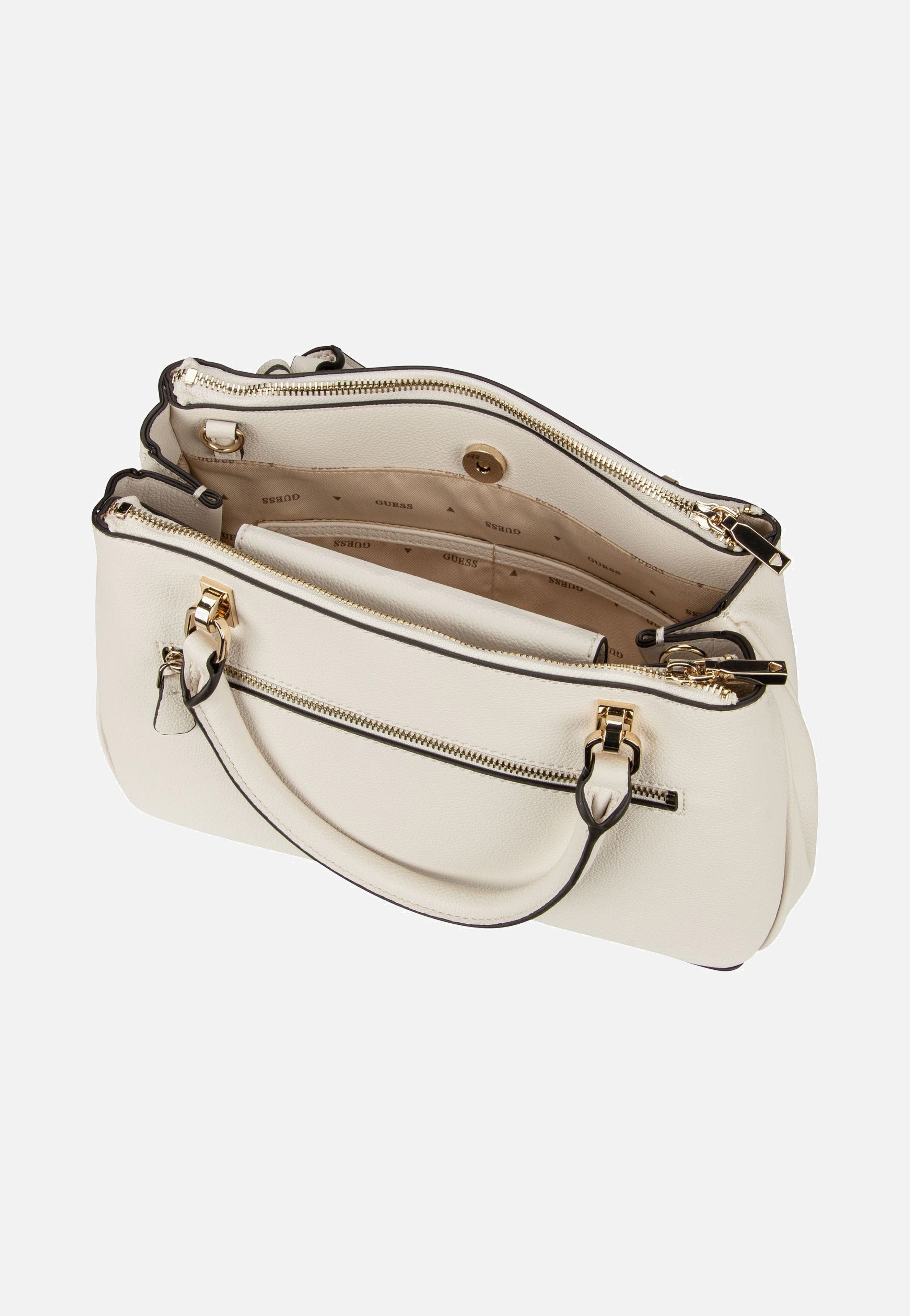 Guess - Calebra Status SAT 36060 Off White - Satchel | Women-Image