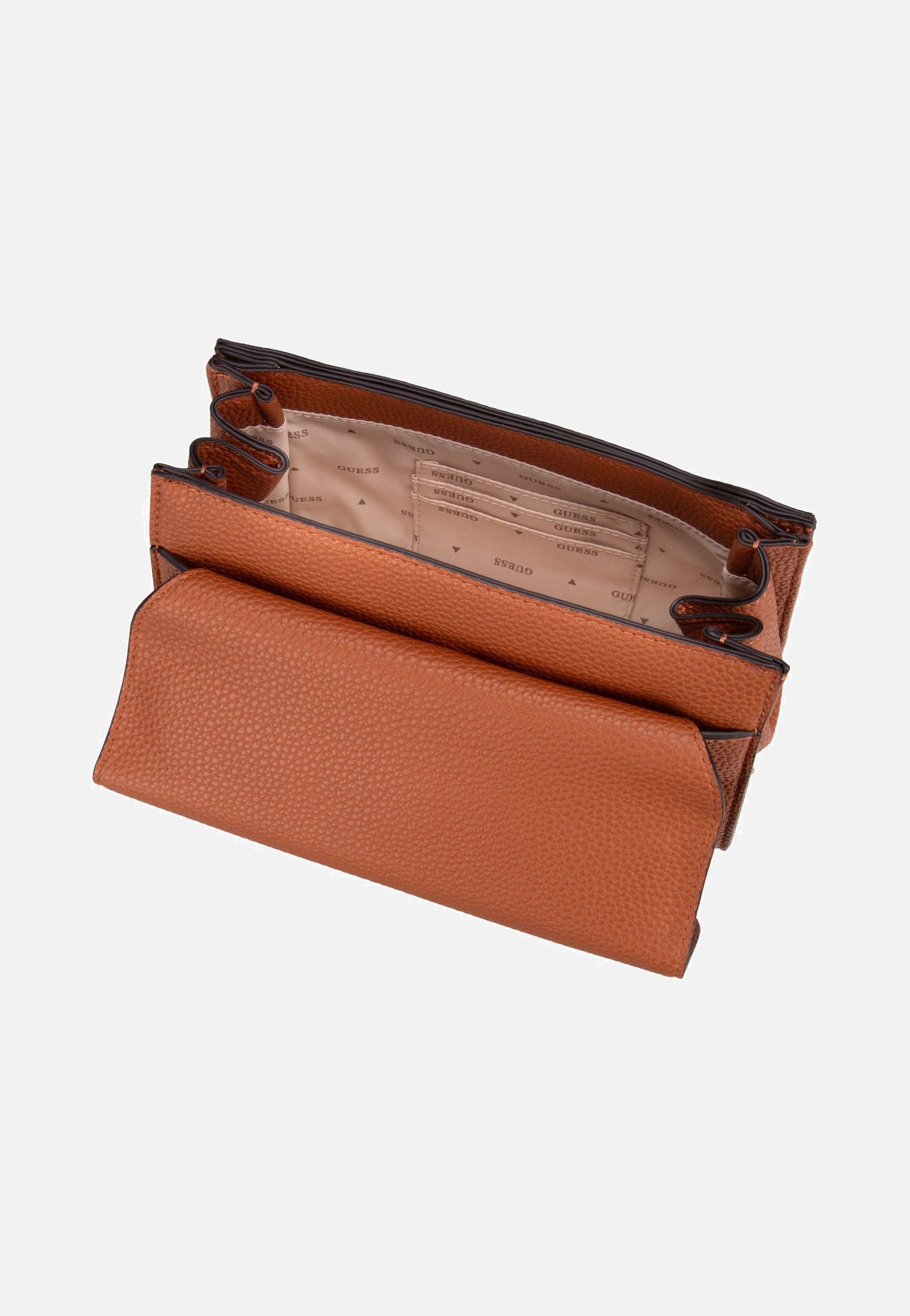 Guess - Calista Convertible XBody Flap 34210 Caramel - Evening Bag | Women-Image