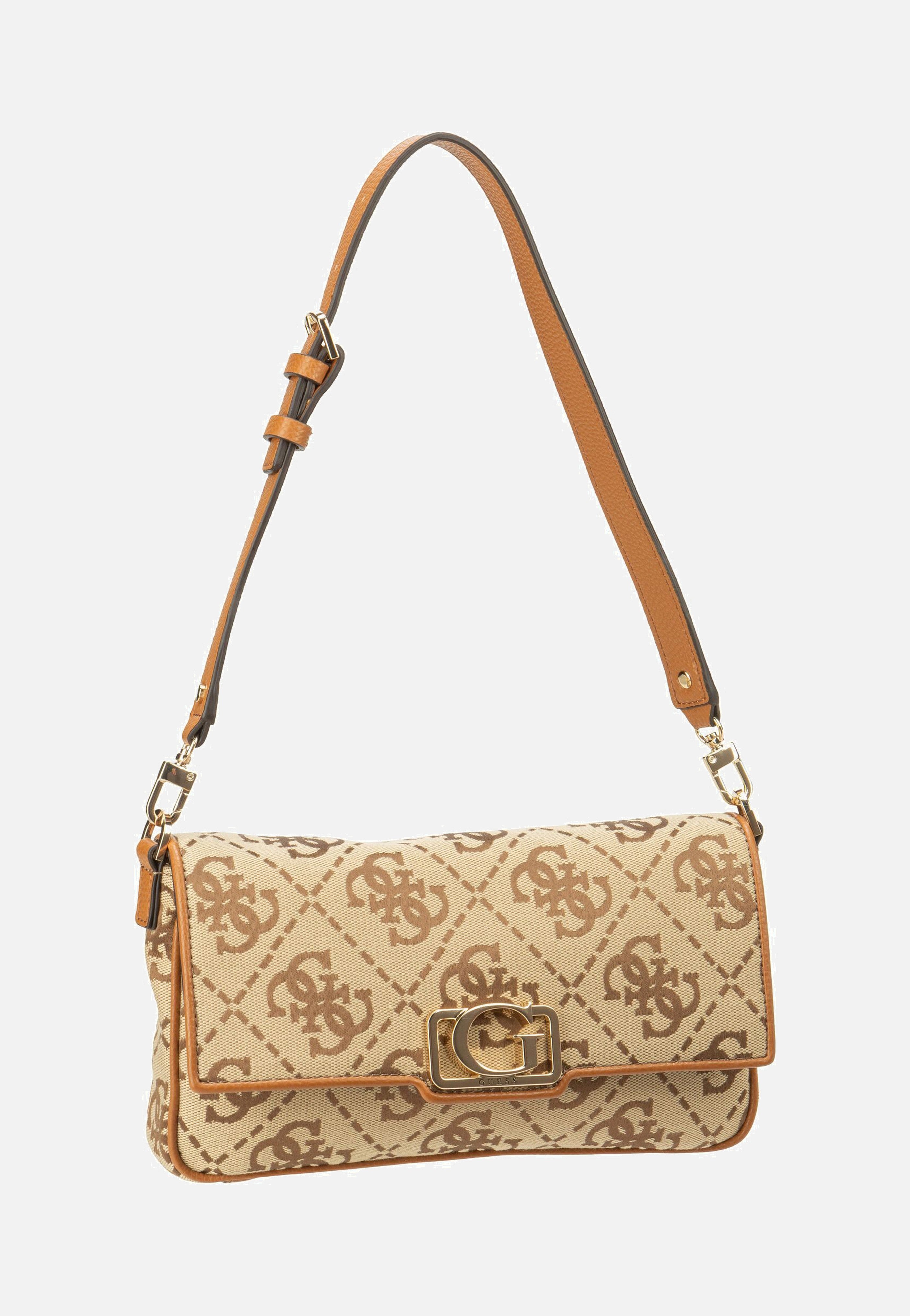 Guess Circe Flap Shoulder 42190 Black Shoulder Bag