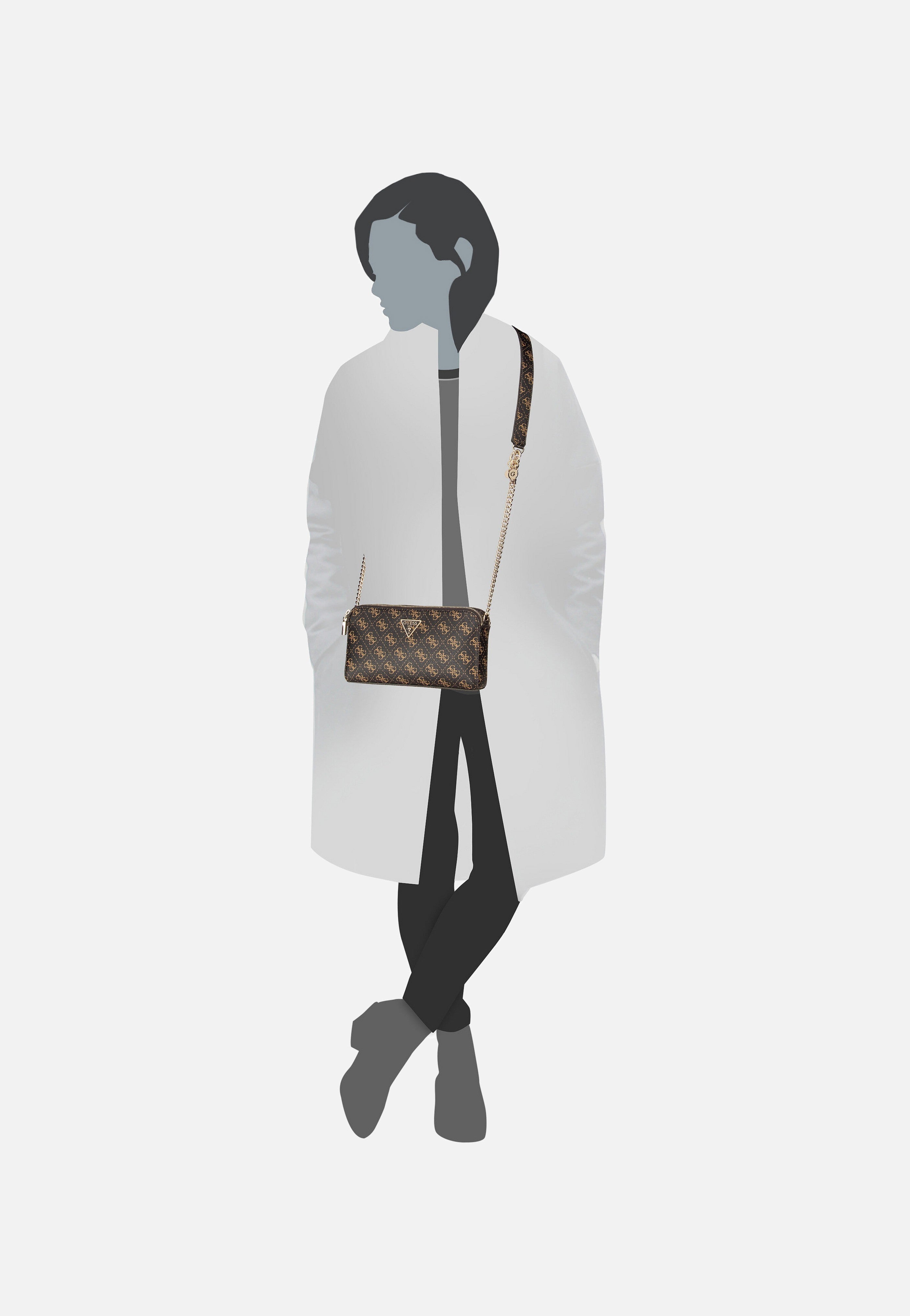 Guess - Eco Erica EQ51012 Brown - Evening Bag | Women-Image