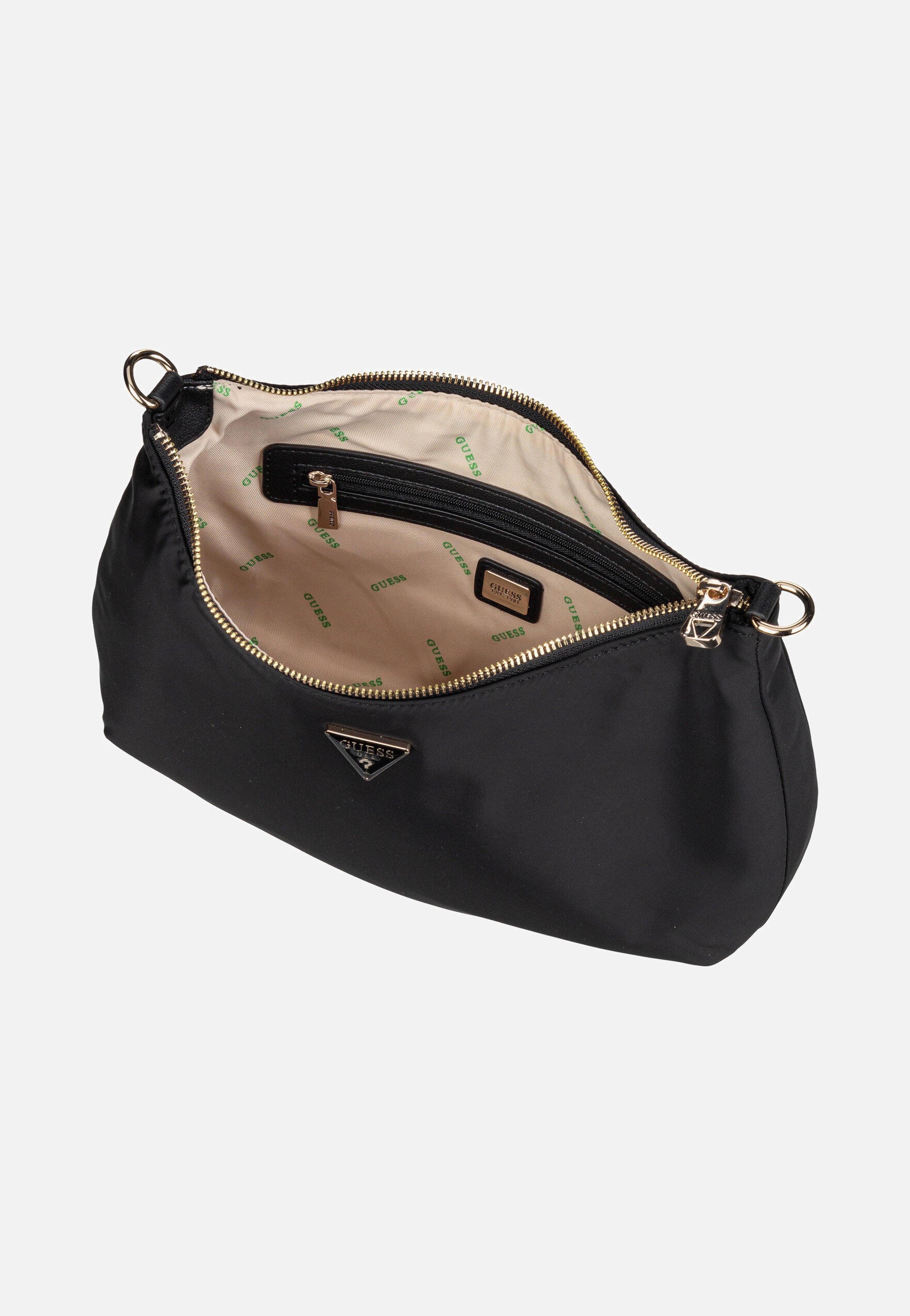 Guess - Eco Gemma Hobo Shoulder 39501 Black - Crossbody Bag | Women-Image
