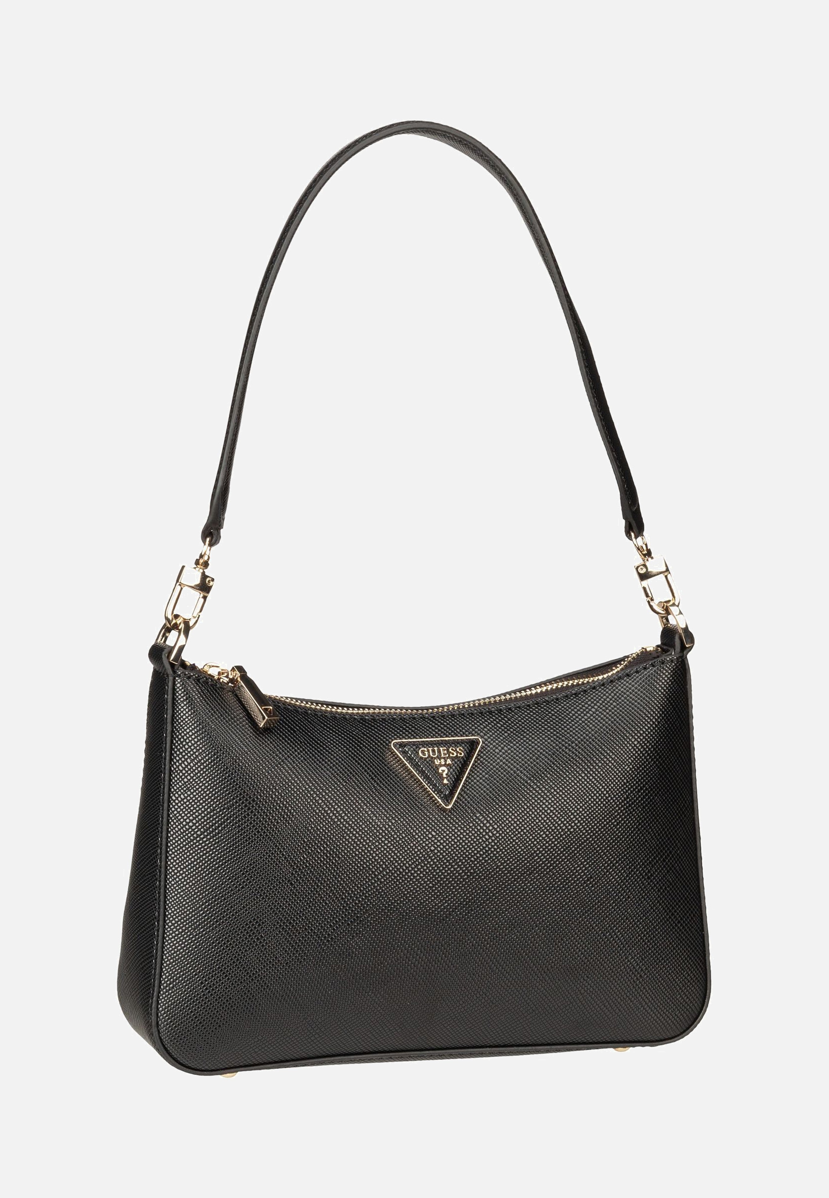 Guess - Eco Jazlynn Top Zip 52317 Black - Shoulder Bag | Women-Image