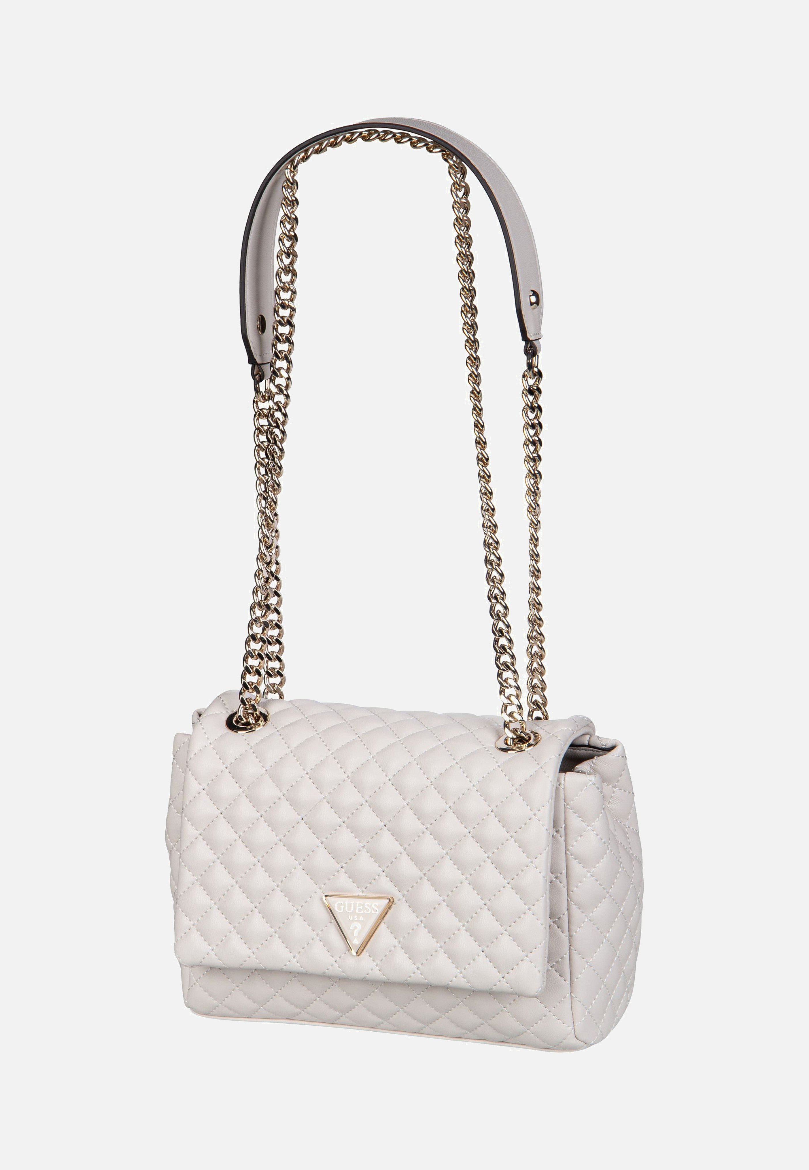 Guess - Eco Rianee Conv Flap 54121 Stone - Crossbody Bag | Women-Image