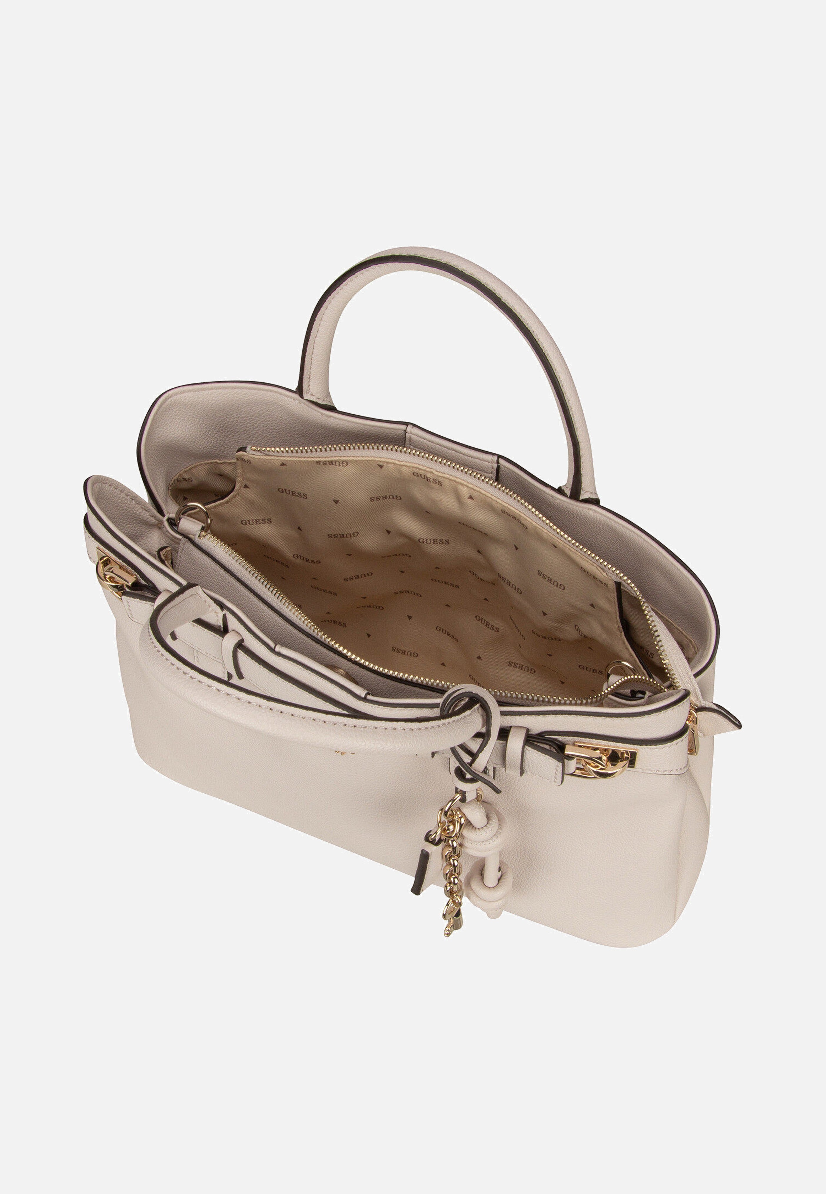 Guess - Gregoria LRG Gfriend Satchel 46070 Stone - Satchel | Women-Image