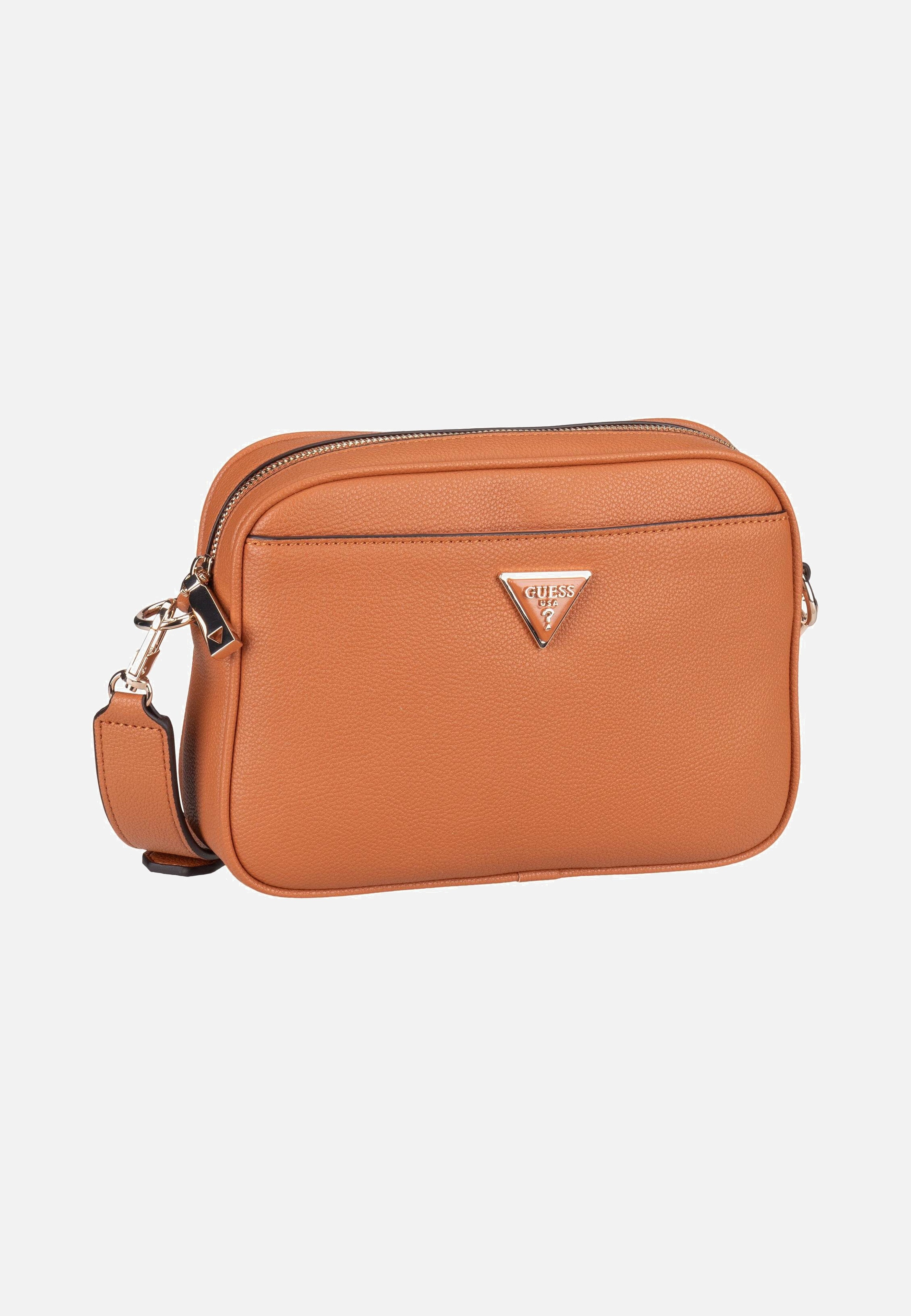 Guess Meridian 2 Camera Bag 74140 Cognac Crossbody Bag