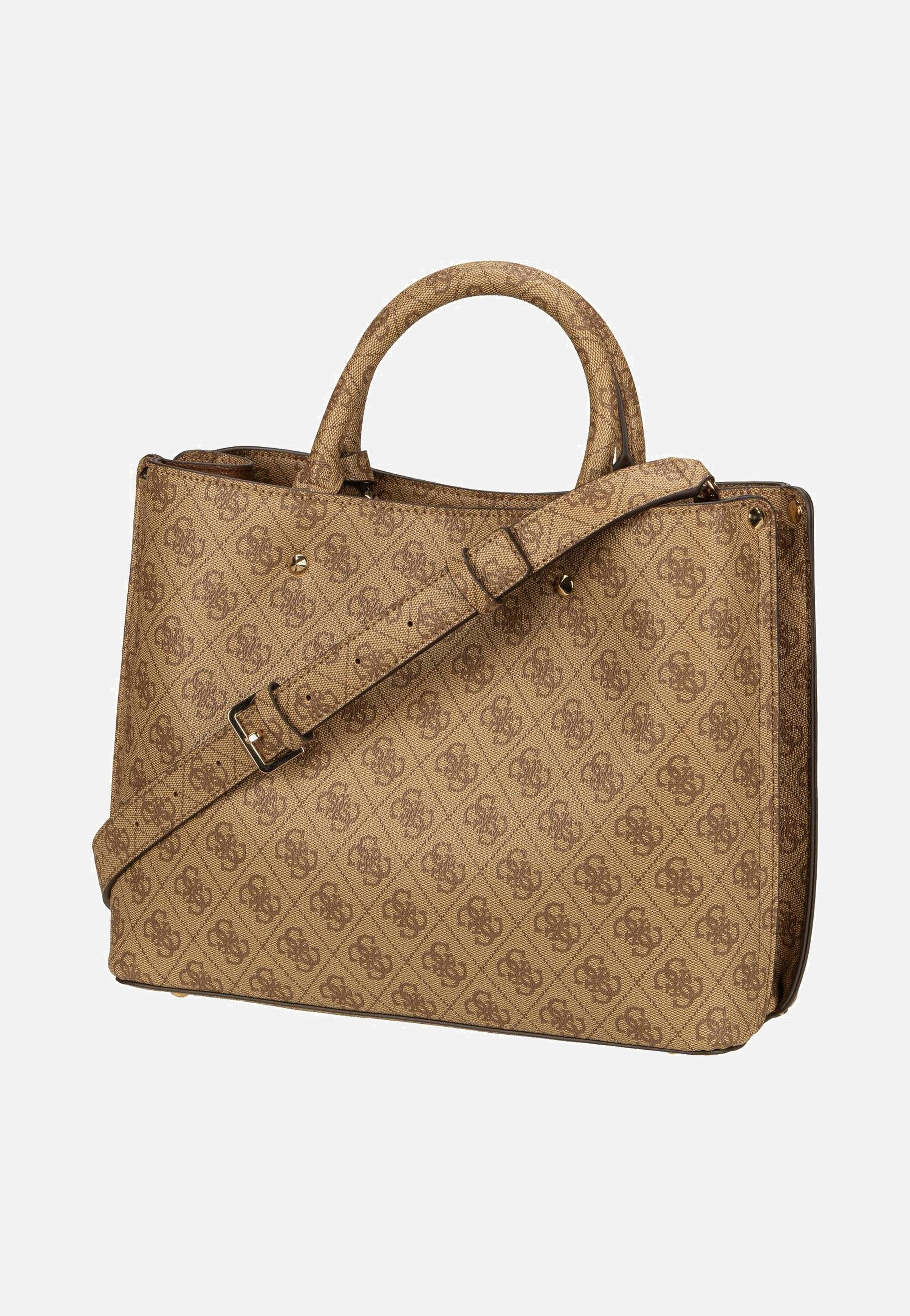 Guess - Meridian II Girlfriend SAT 74060 Logo Latte - Satchel | Women-Image