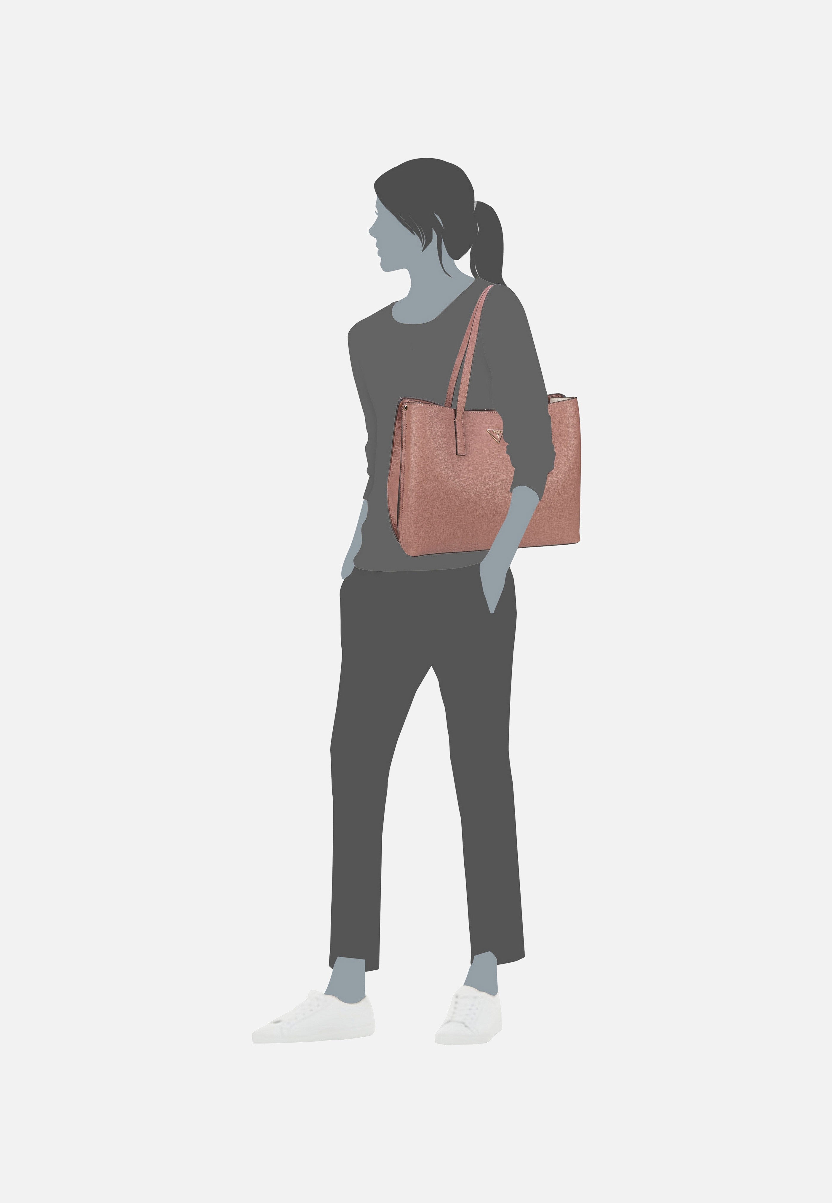 Guess - Meridian II Girlfriend TO 74230 Ivory - Shopper | Women-Image