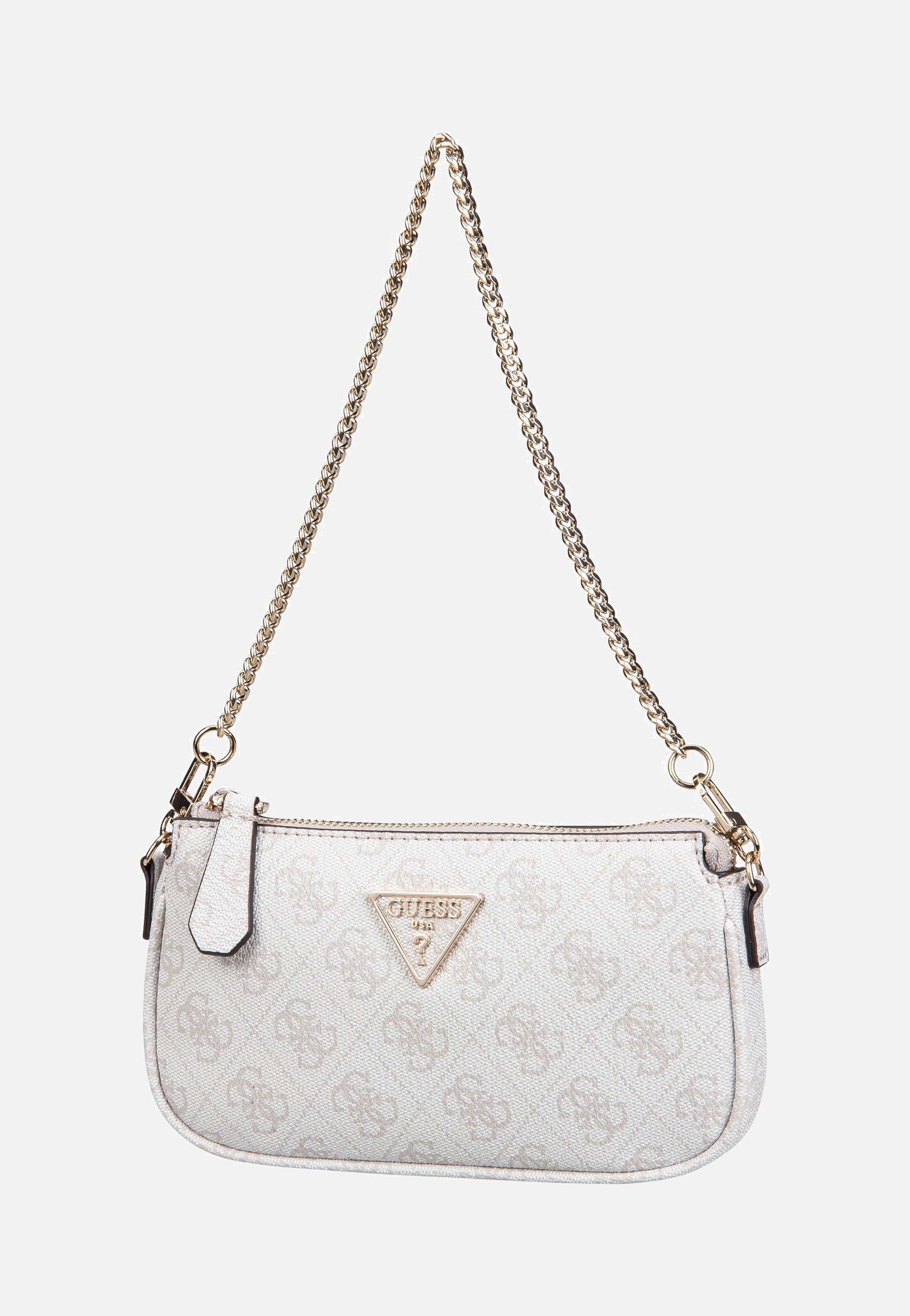 Guess - Noelle Double Pouch Bone - Crossbody Bag | Women-Image