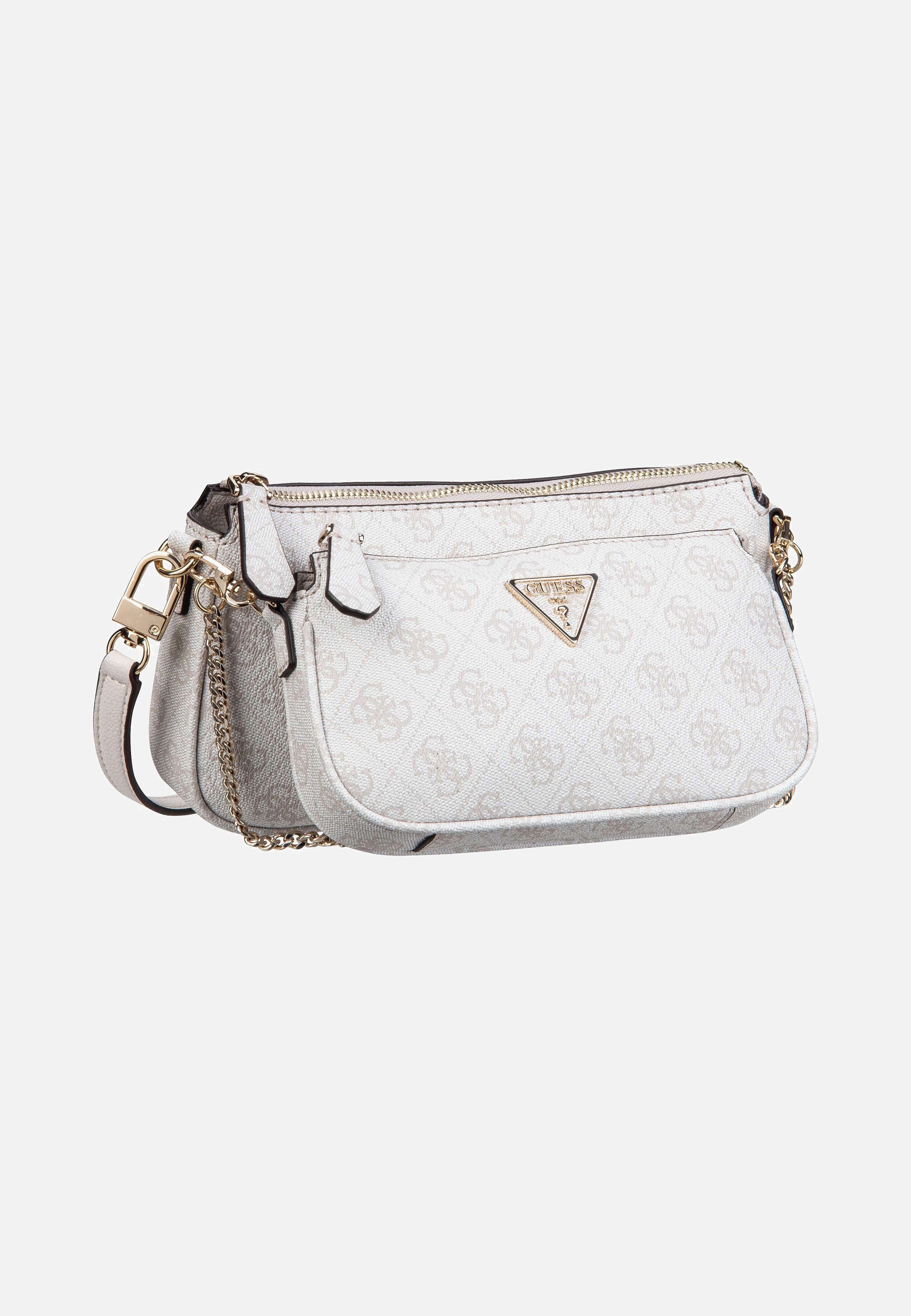 Guess - Noelle Double Pouch Bone - Crossbody Bag | Women-Image