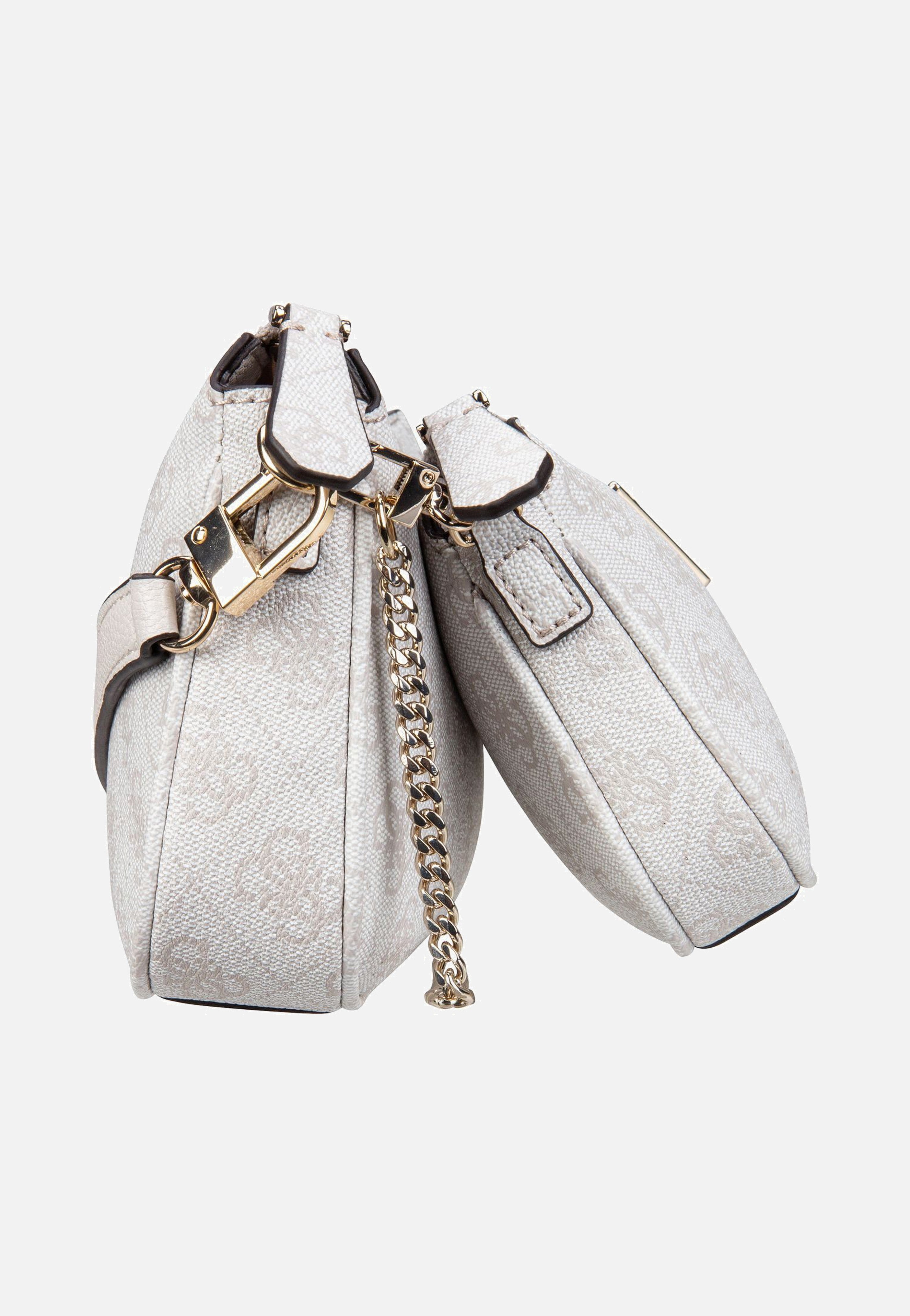 Guess - Noelle Double Pouch Bone - Crossbody Bag | Women-Image