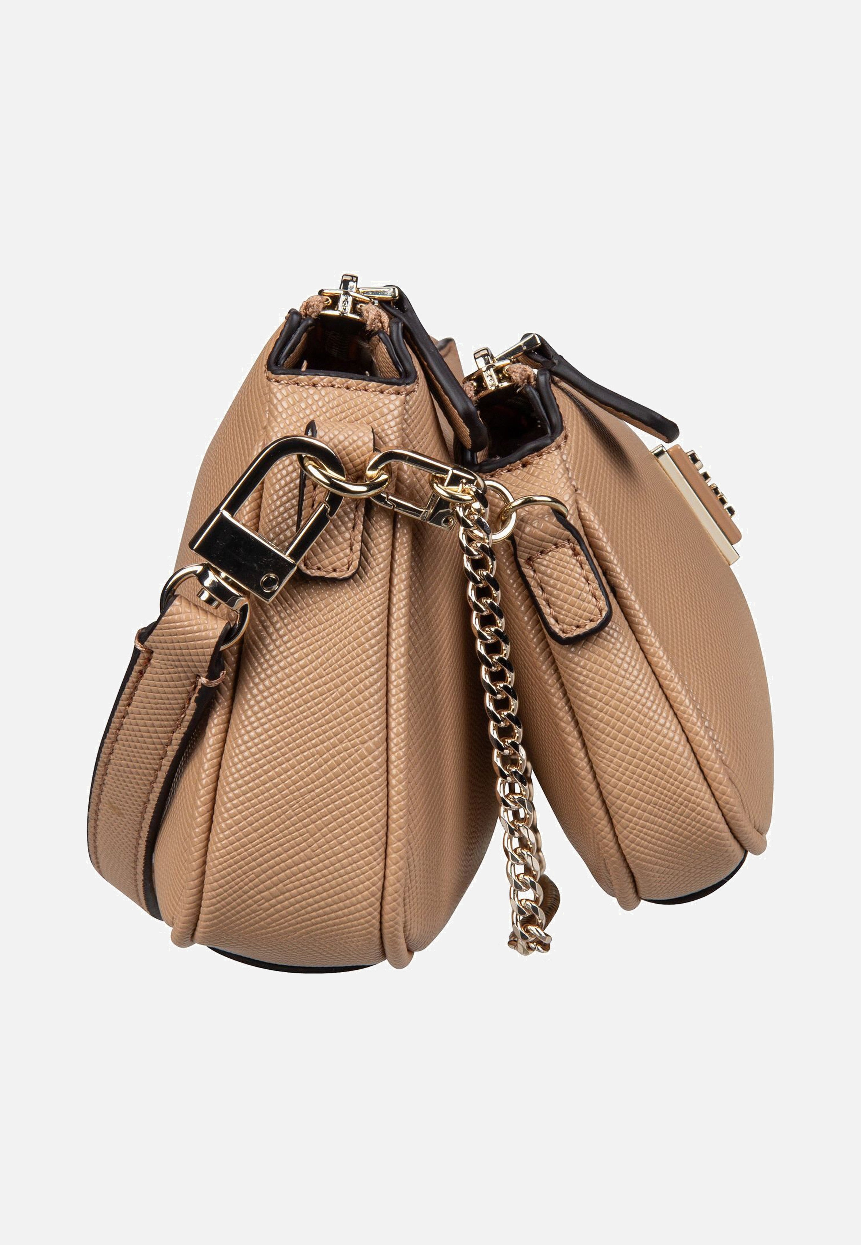 Guess - Noelle Double Pouch ZG Beige - Shoulder Bag | Women-Image