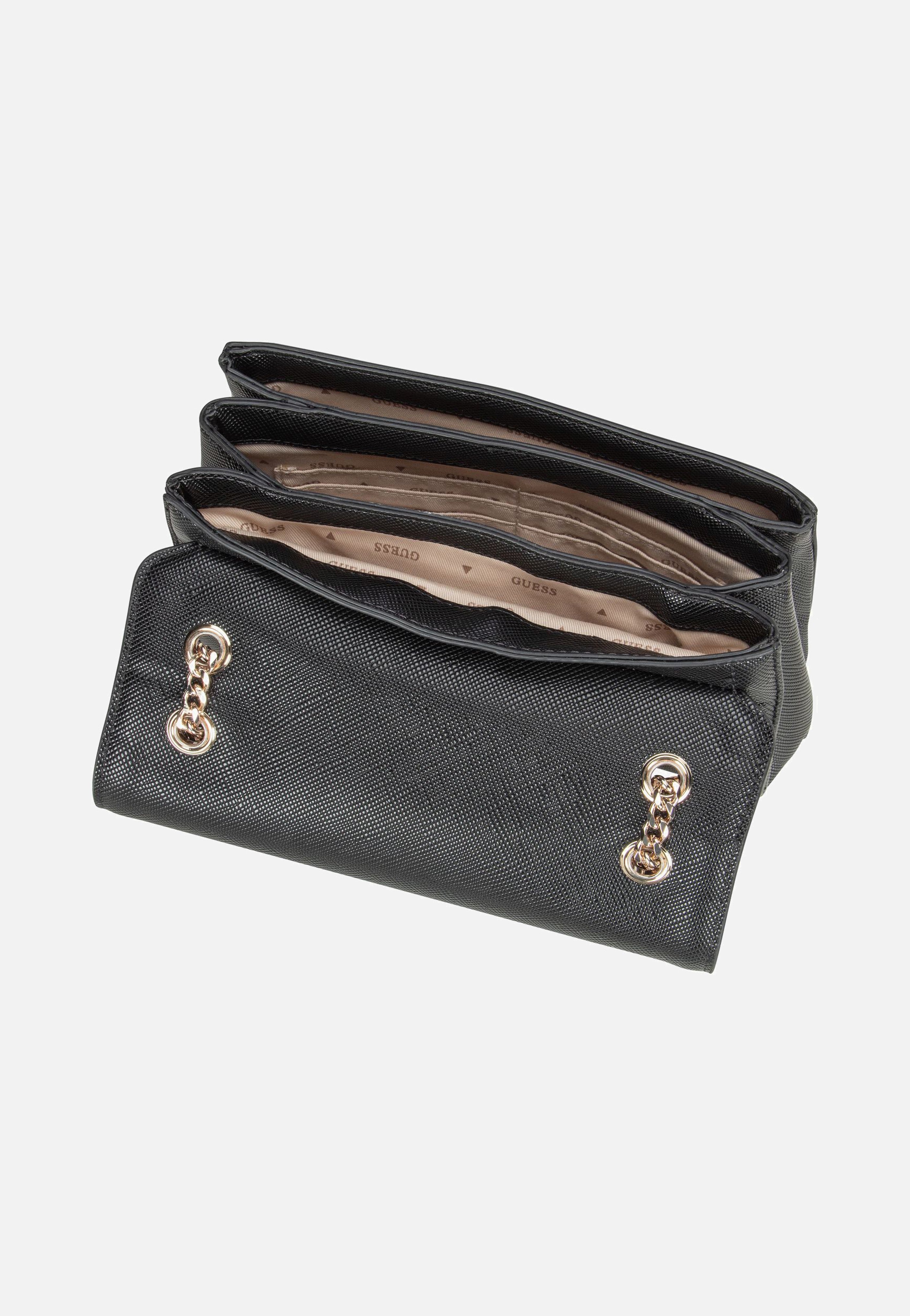 Guess Noelle II Conv XBody Flap 72210 Black Shoulder Bag