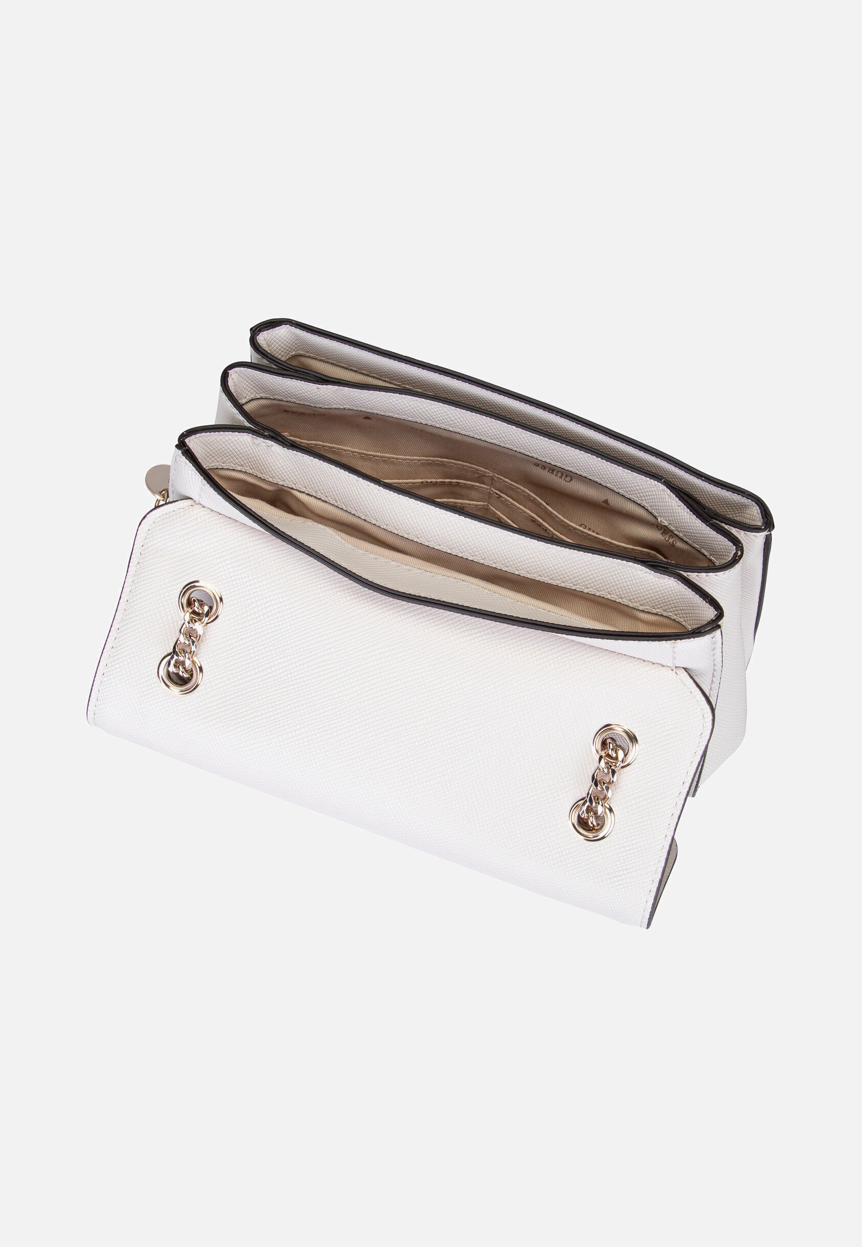 Guess - Noelle II Conv XBody Flap 72210 Bone - Shoulder Bag | Women-Image