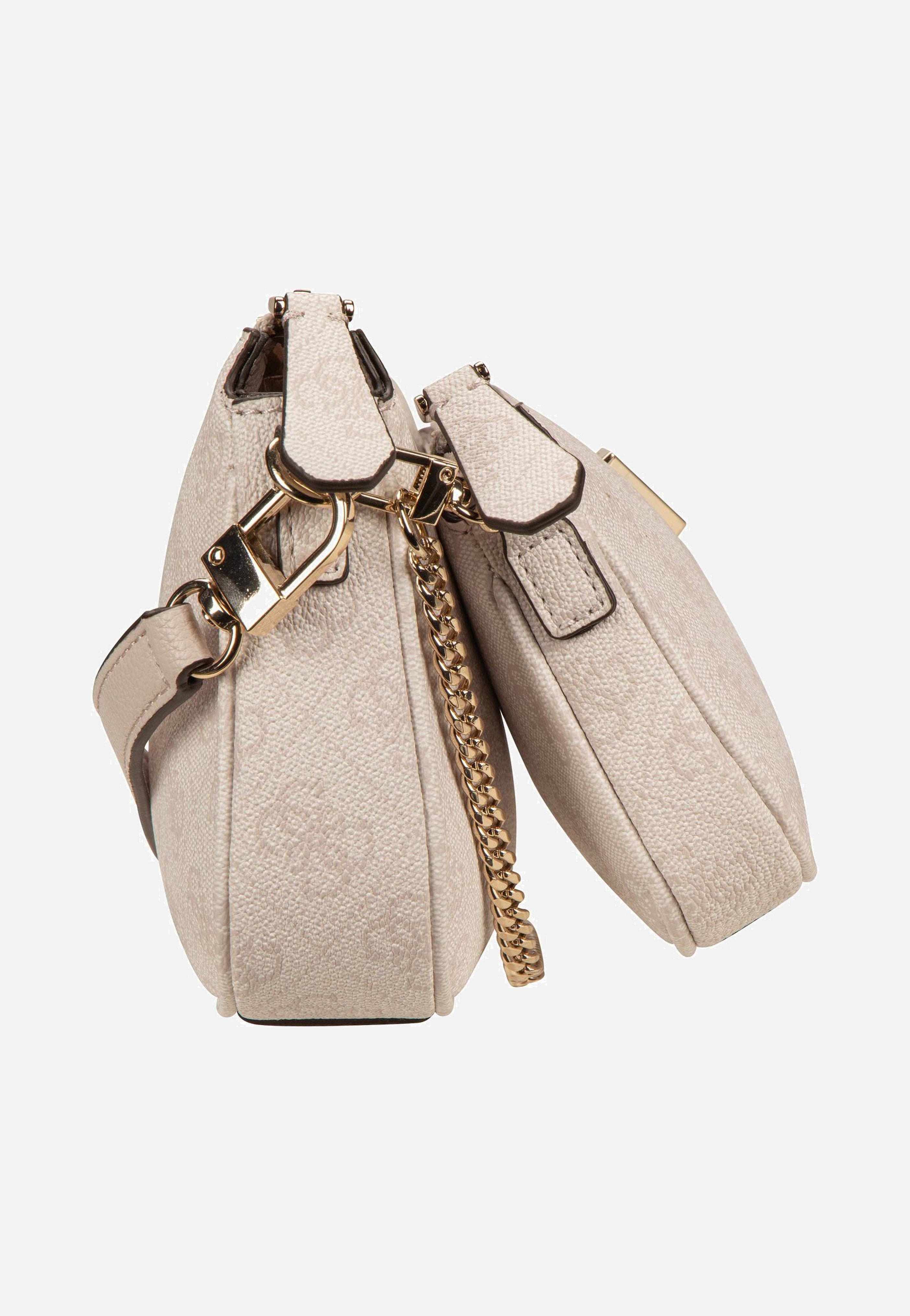 Guess - Noelle II Double Pouch CB 72710 Logo White - Crossbody Bag | Women-Image