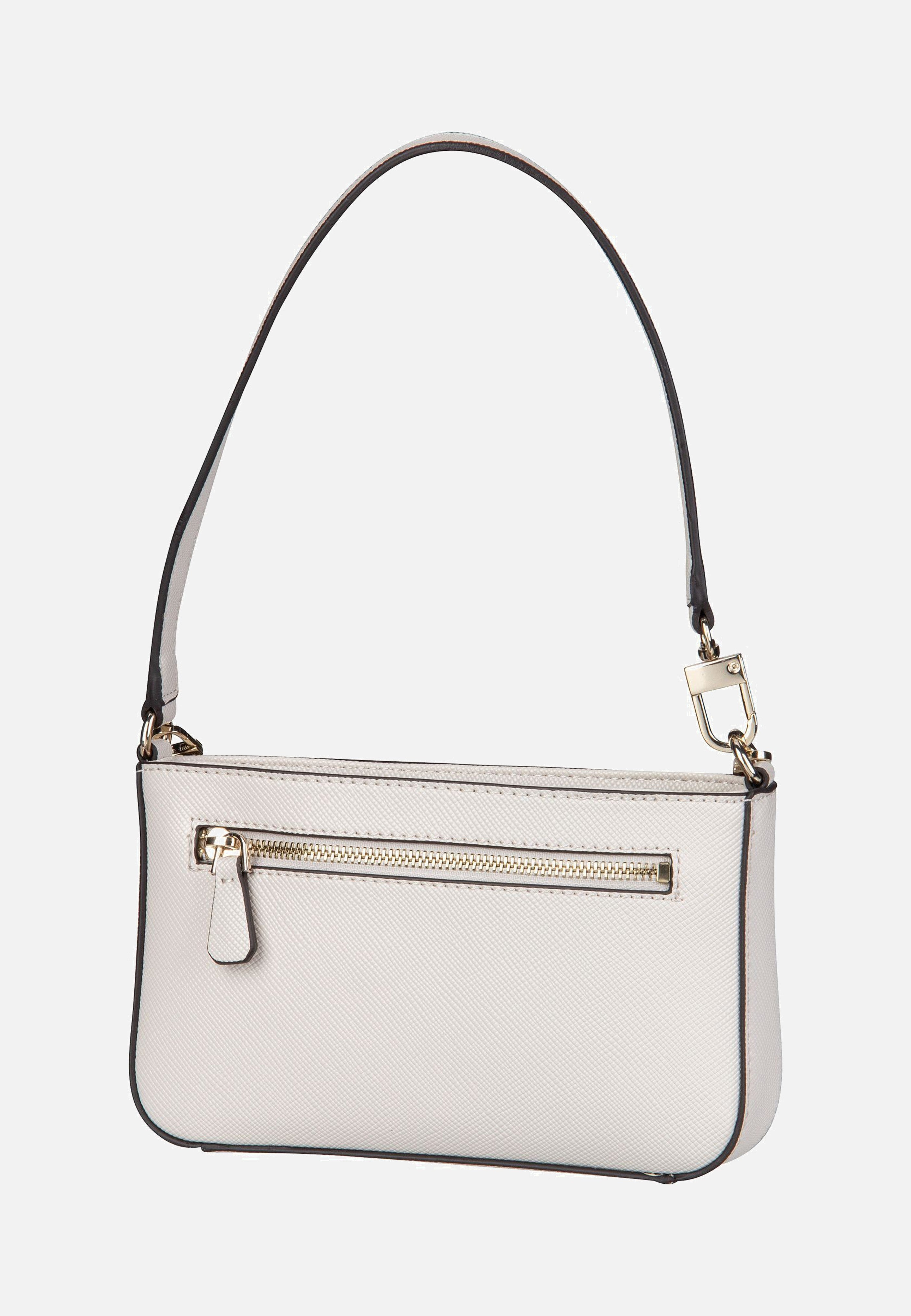 Guess Noelle II Mini Top Zip SHB 72720 Bone Shoulder Bag  