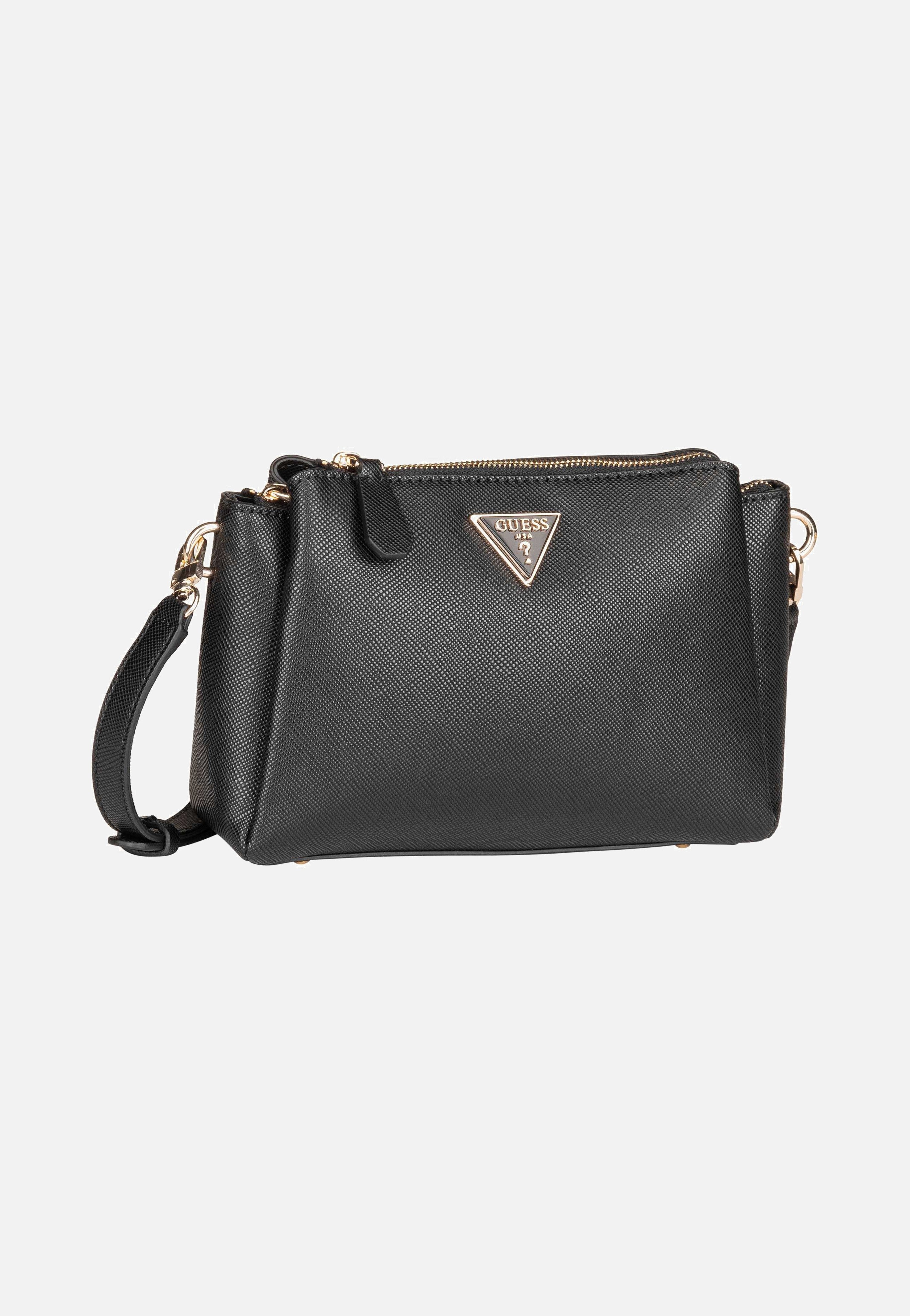 Guess - Noelle II Tri Comp CB 72120 Black - Crossbody Bag | Women-Image