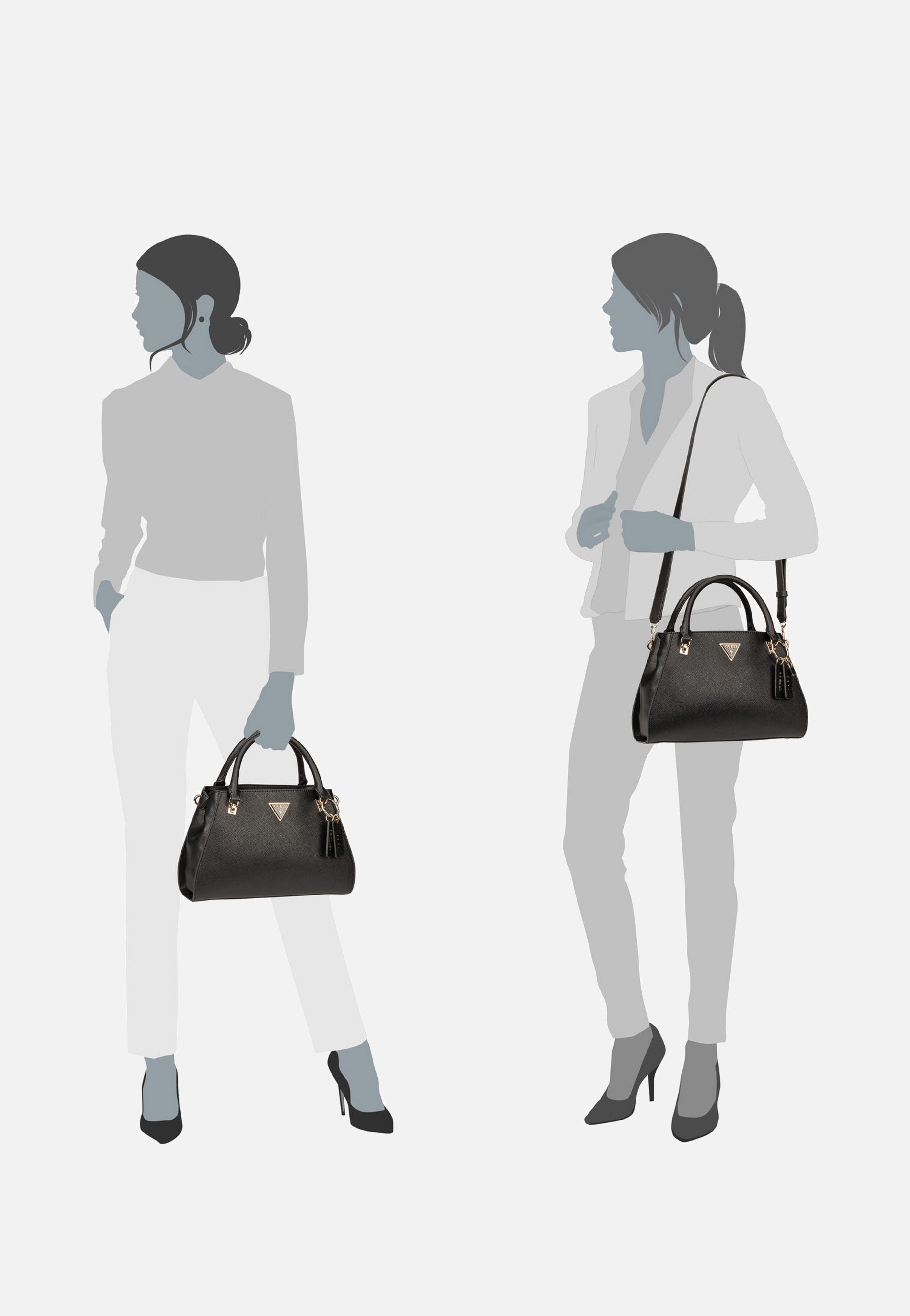 Guess - Noelle Luxury 79070 HWZG78 Black - Handle Bag | Women-Image