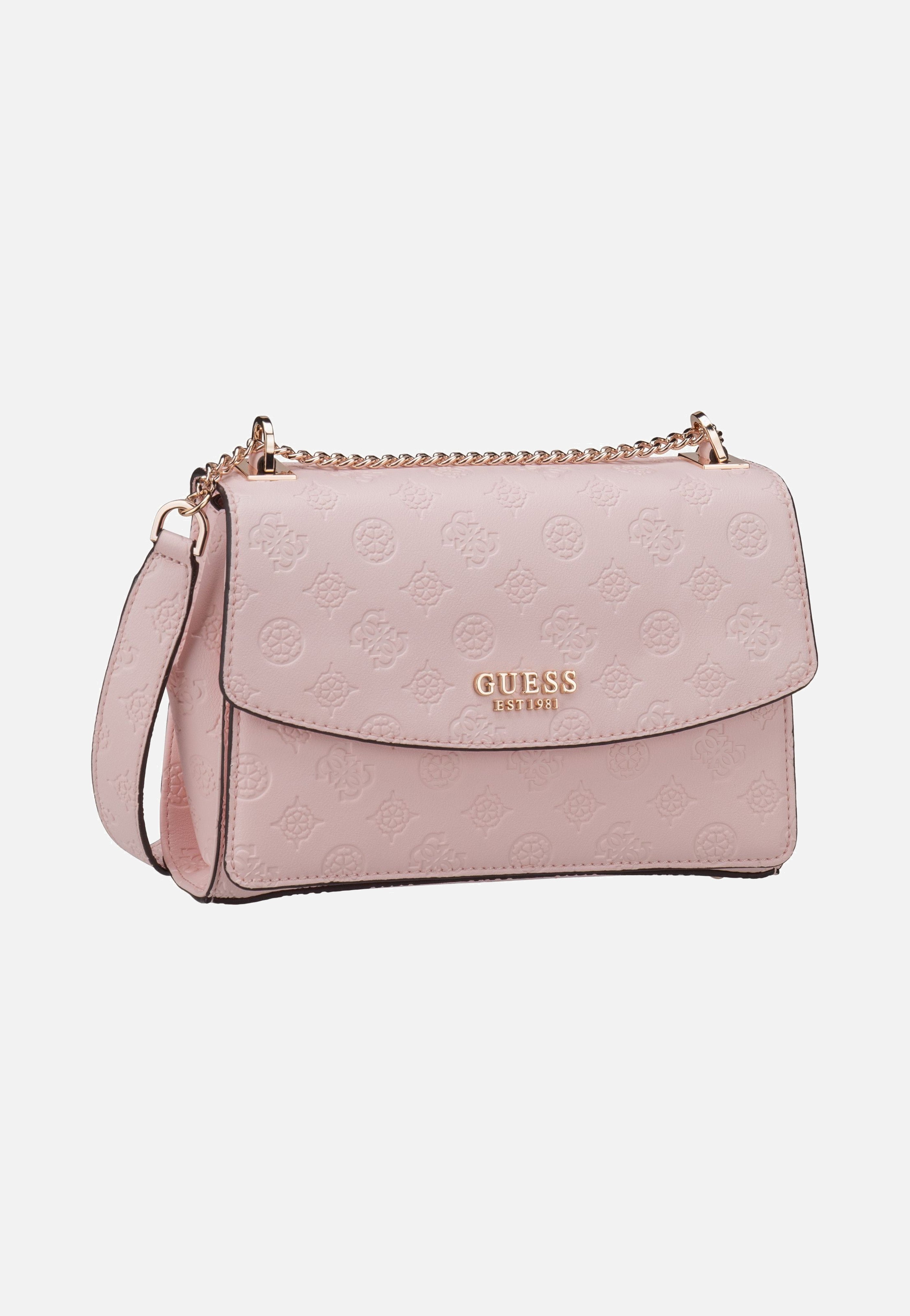 Guess - Phoebe Conv XBody Flap 65210 Logo Rose Water - Shoulder Bag | Women-Image
