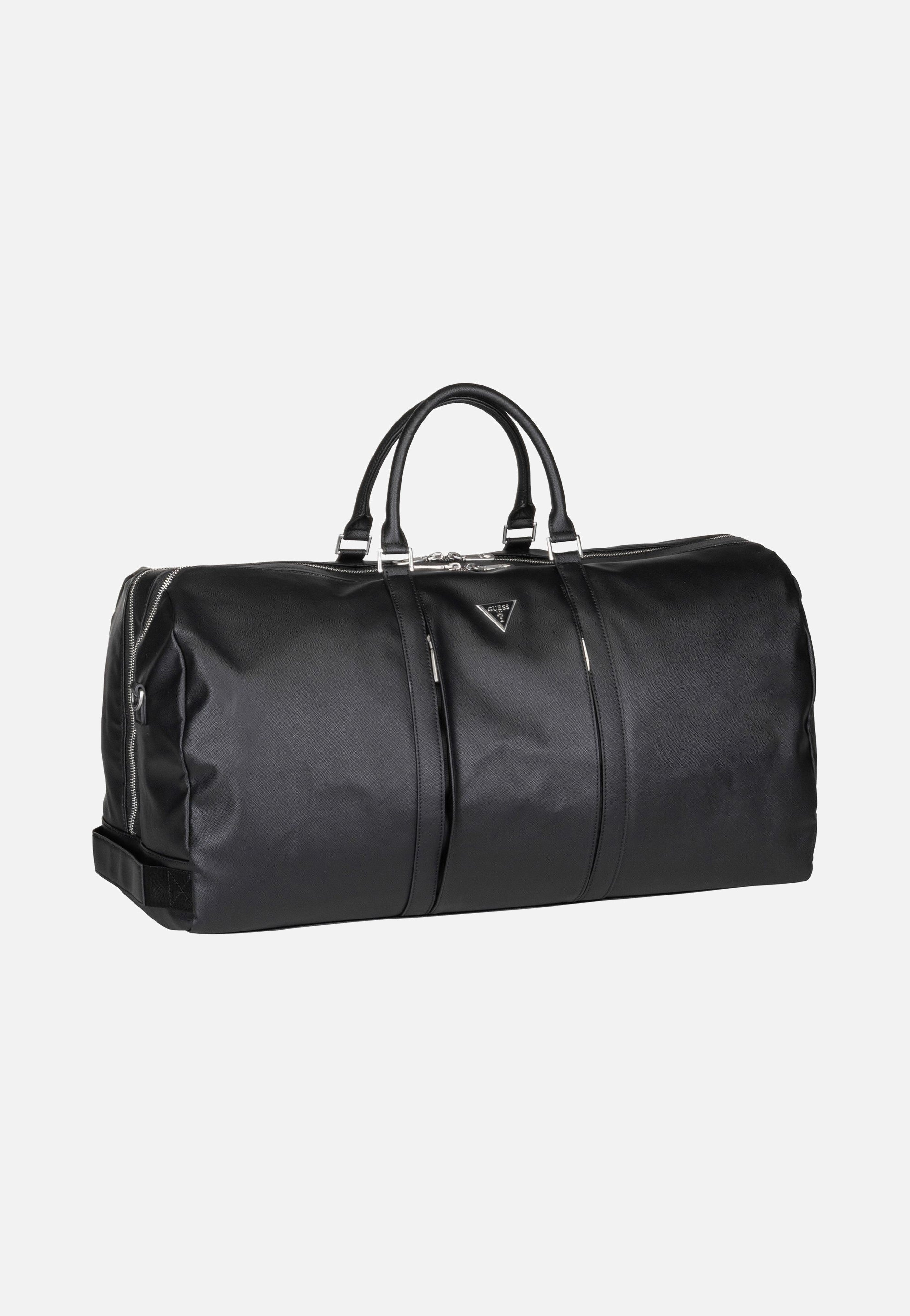 Guess - Pisa Saffiano Eco Double Zip Black - Weekender | Neutral-Image