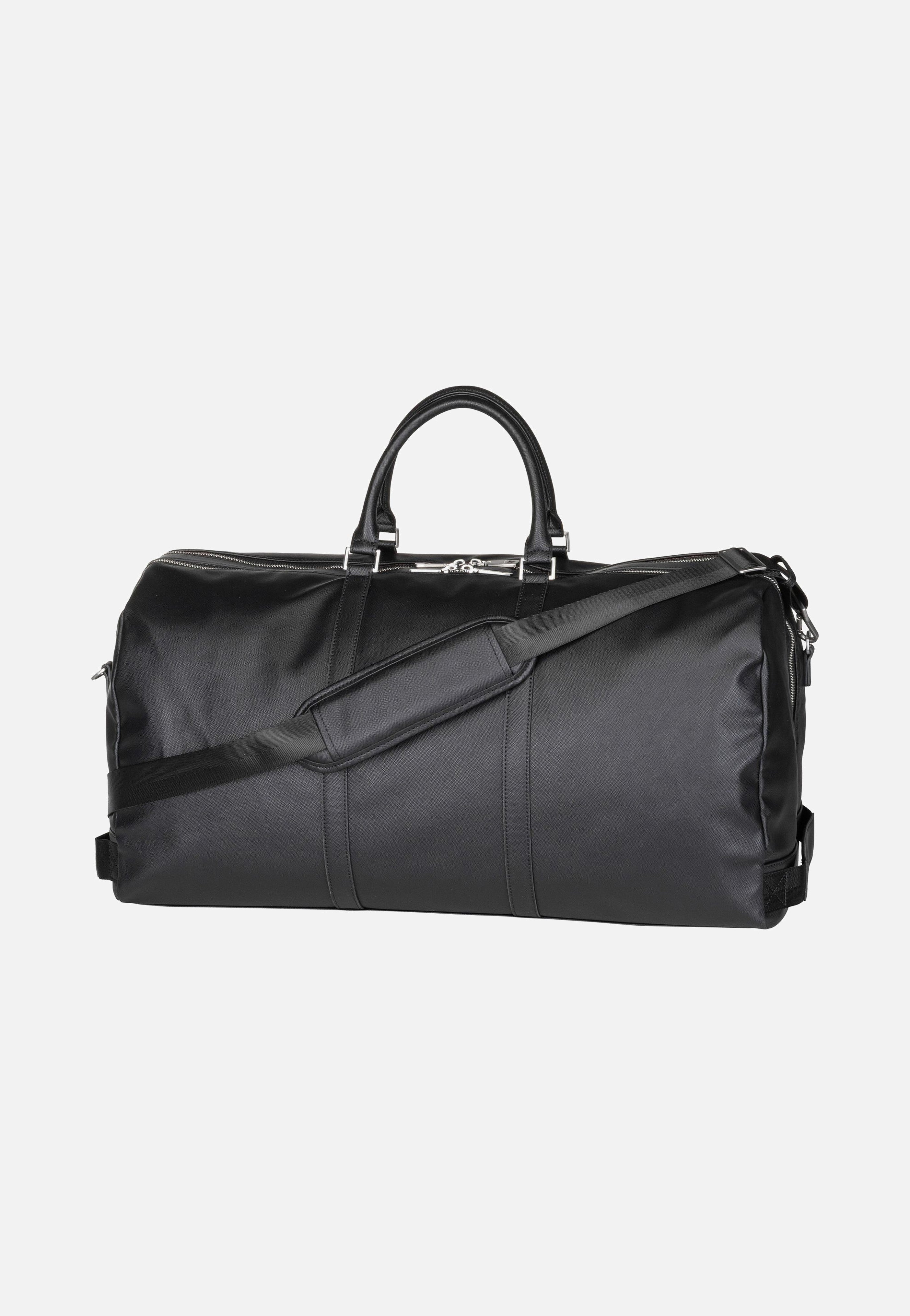 Guess - Pisa Saffiano Eco Double Zip Black - Weekender | Neutral-Image