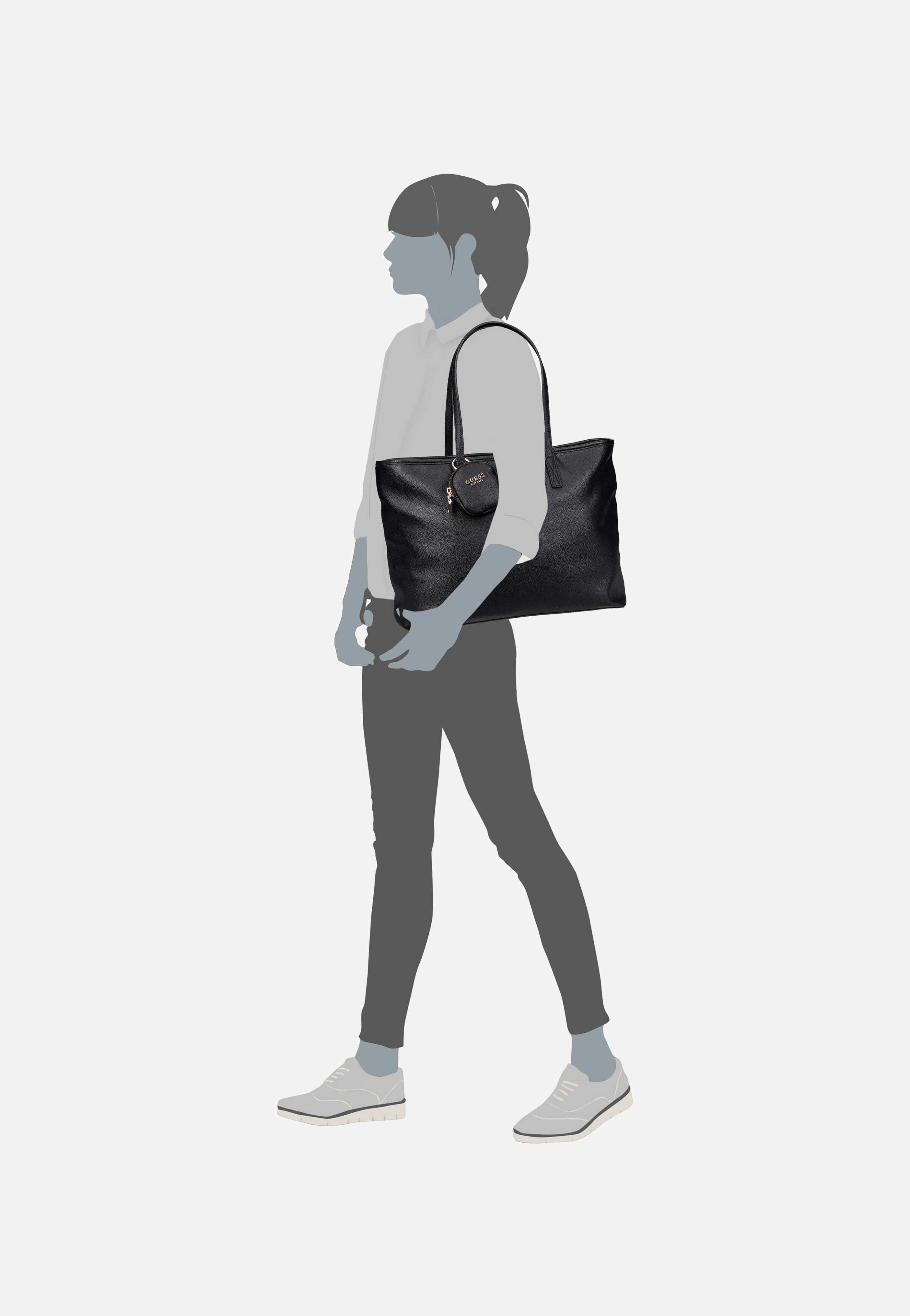 Guess - Power Play II Large Tech TO 24240 Black - Shopper | Women-Image