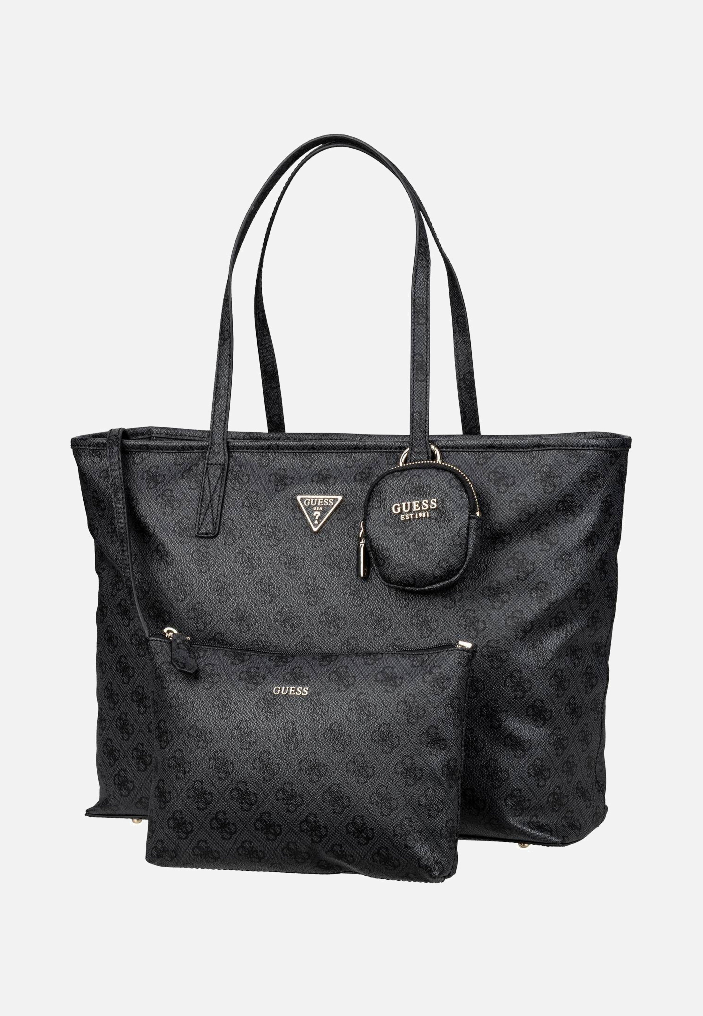 Guess Power Play II Large Tech TO 24240 Logo Coal - Shopper | Sakoi