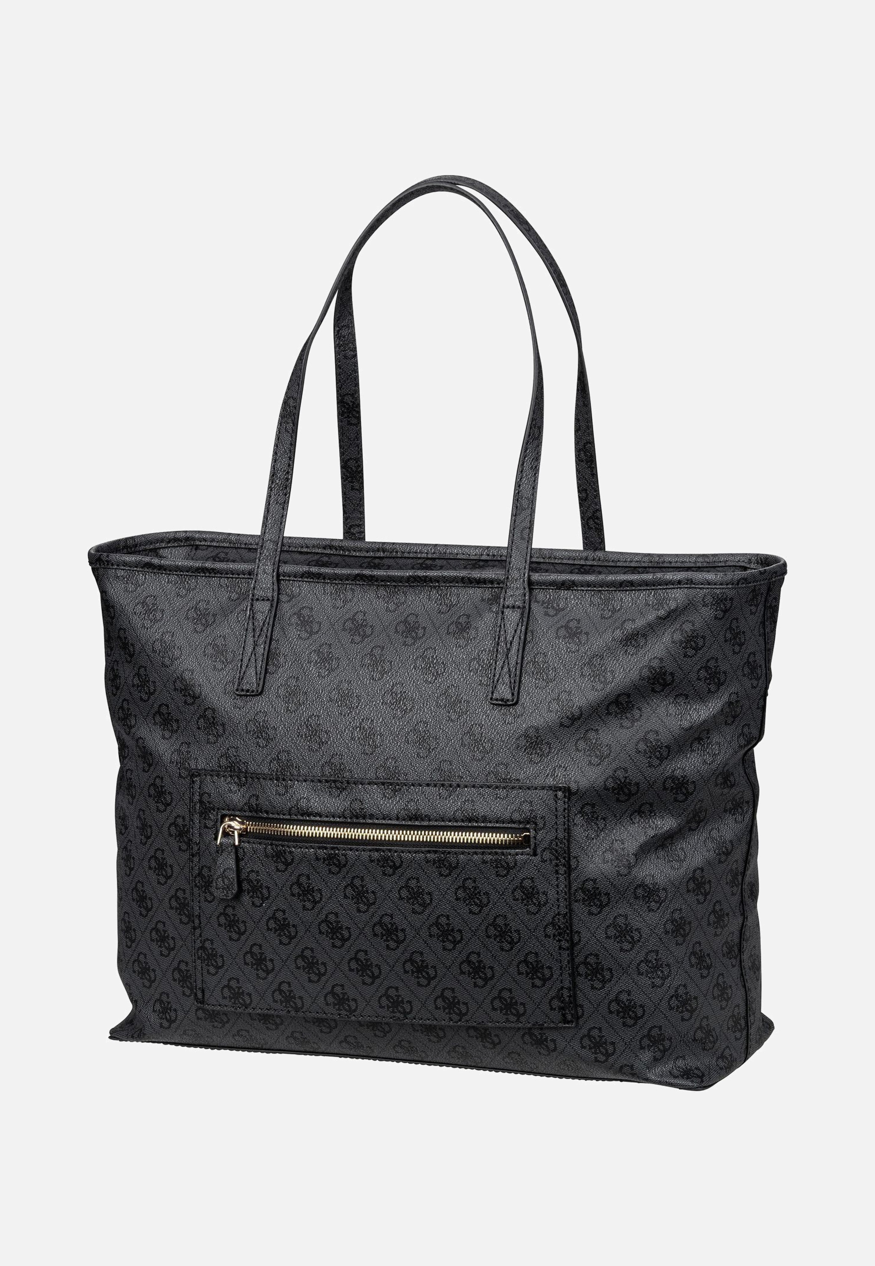 Guess Power Play II Large Tech TO 24240 Logo Coal - Shopper | Sakoi