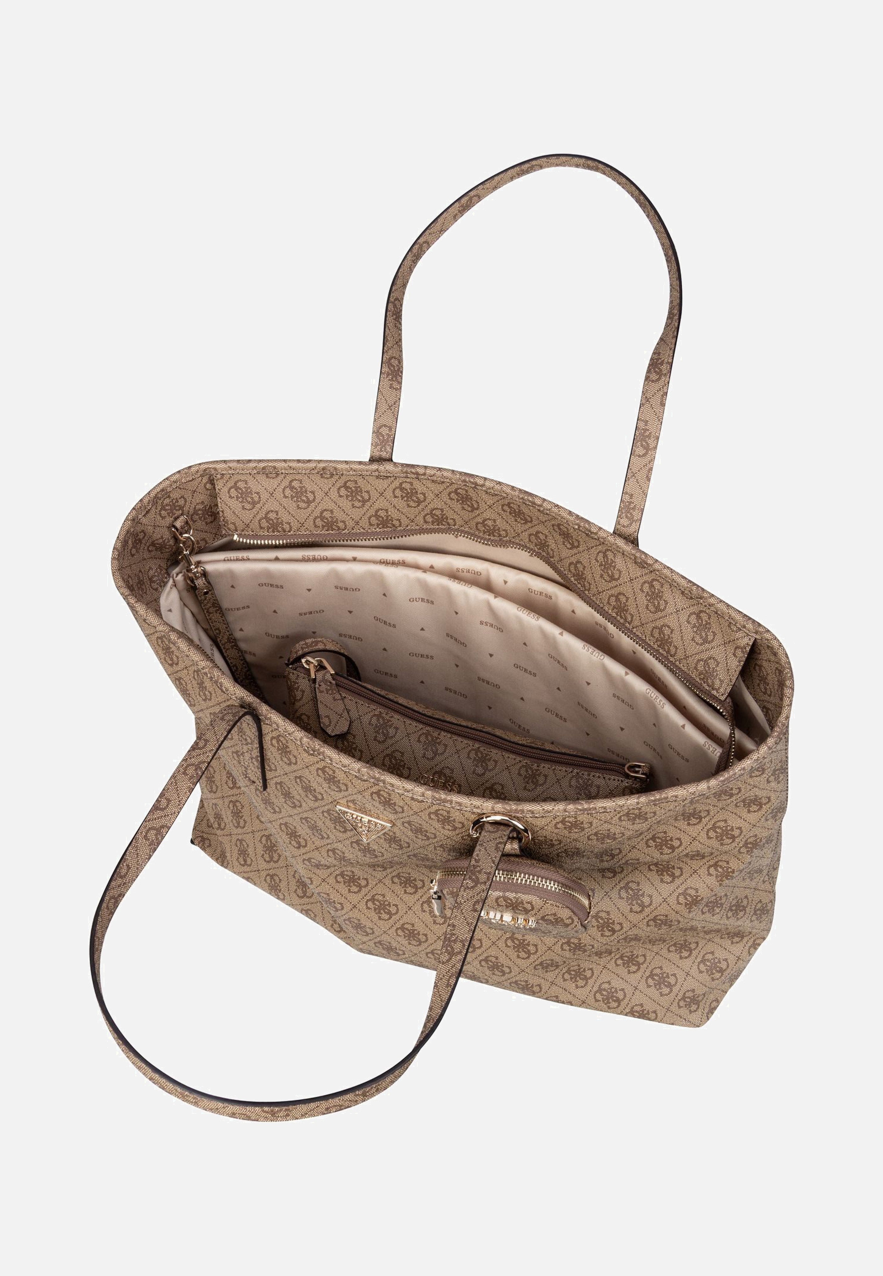 Guess - Power Play II Large Tech TO 24240 Logo Latte - Shopper | Neutral-Image