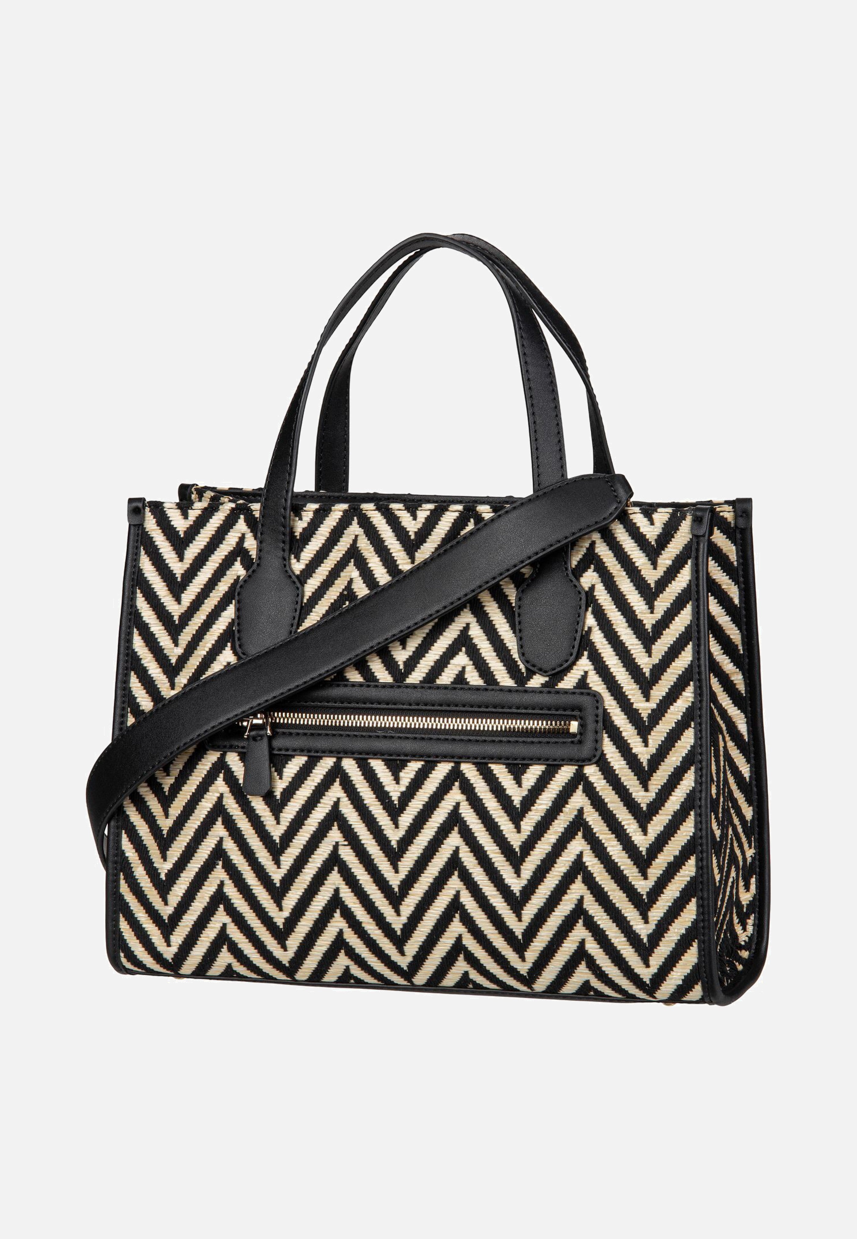 Guess - Silvana 2 Compartment 65220 Black - Handle Bag | Women-Image