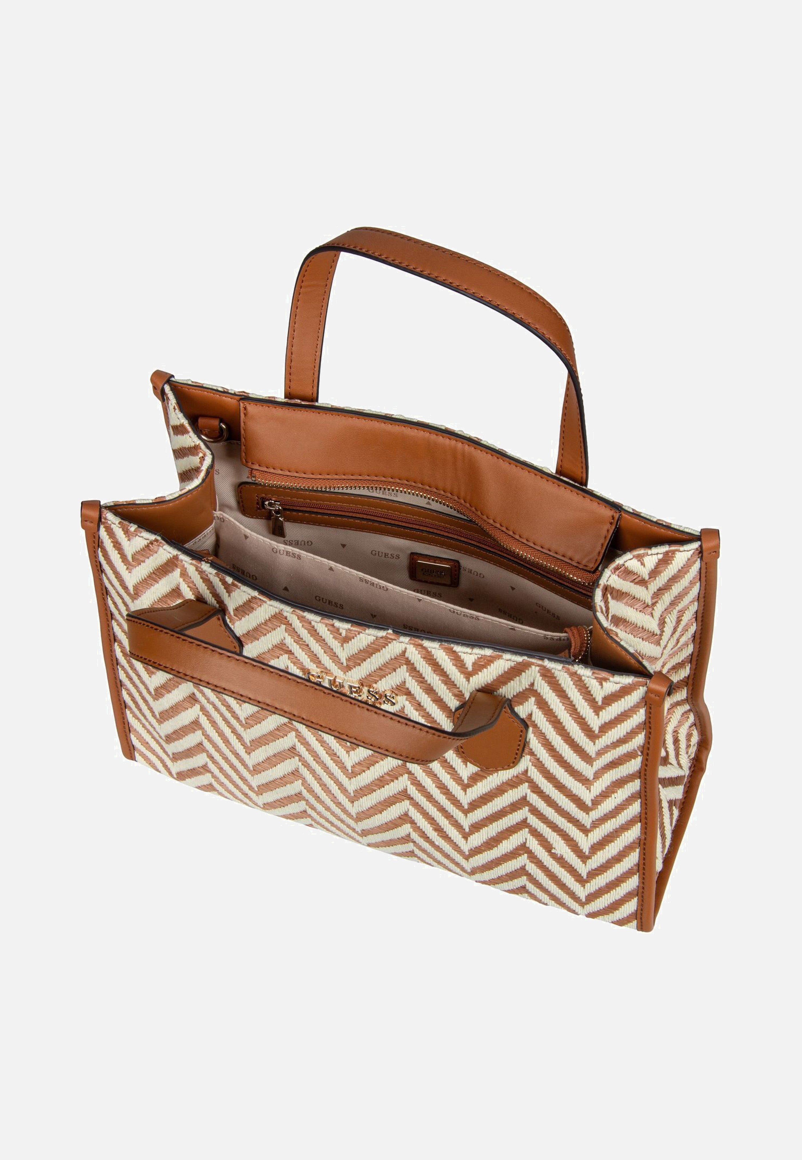 Guess - Silvana 2 Compartment 65220 Cognac - Handle Bag | Women-Image
