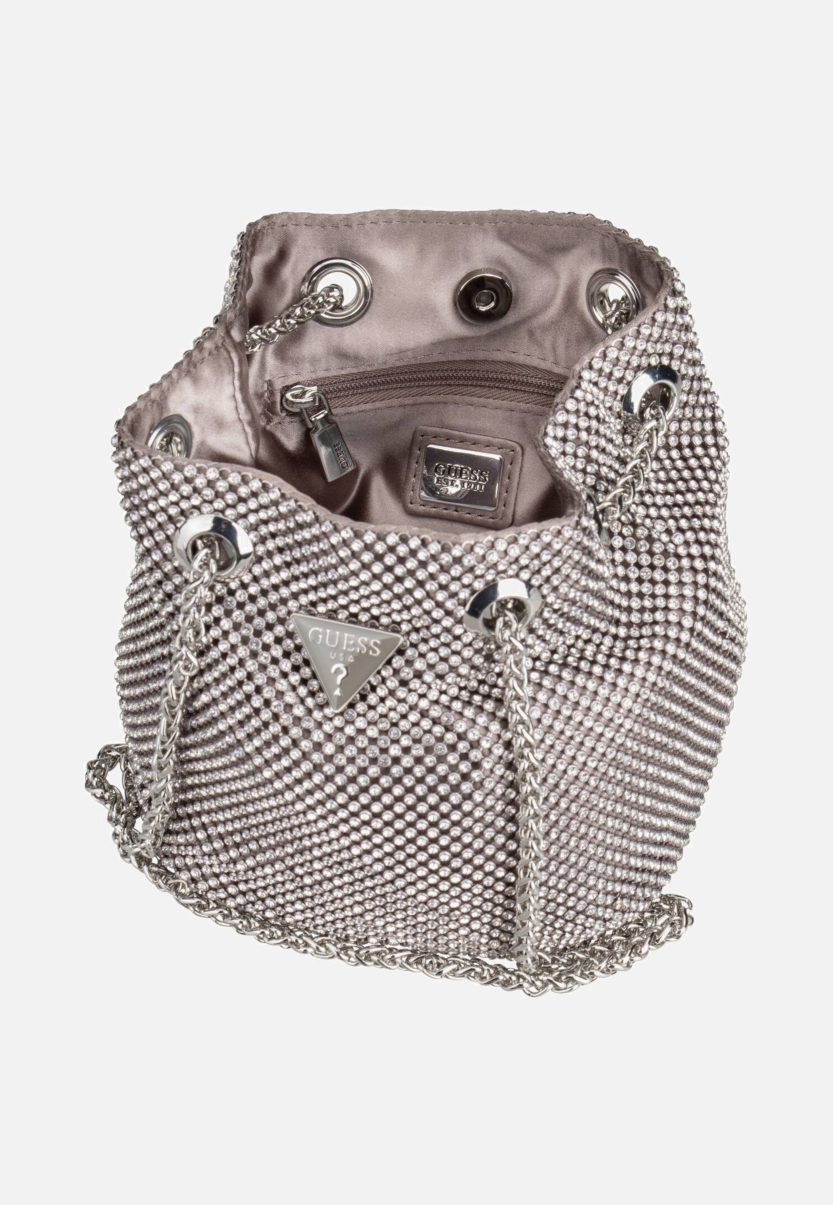 Guess - Zalina Pouch 50750 Silver - Evening Bag | Women-Image