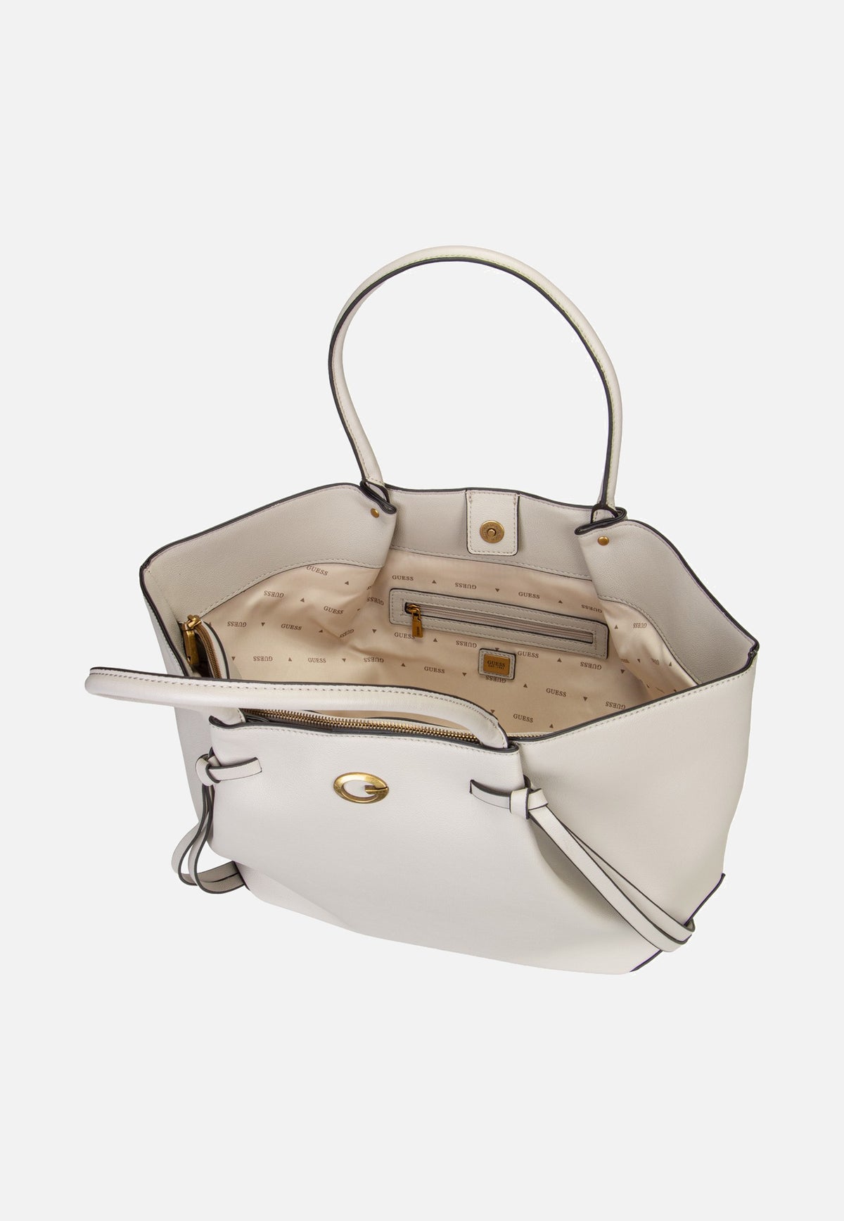 Guess Allegra Girlfriend 37230 Bone Bolsa de mano